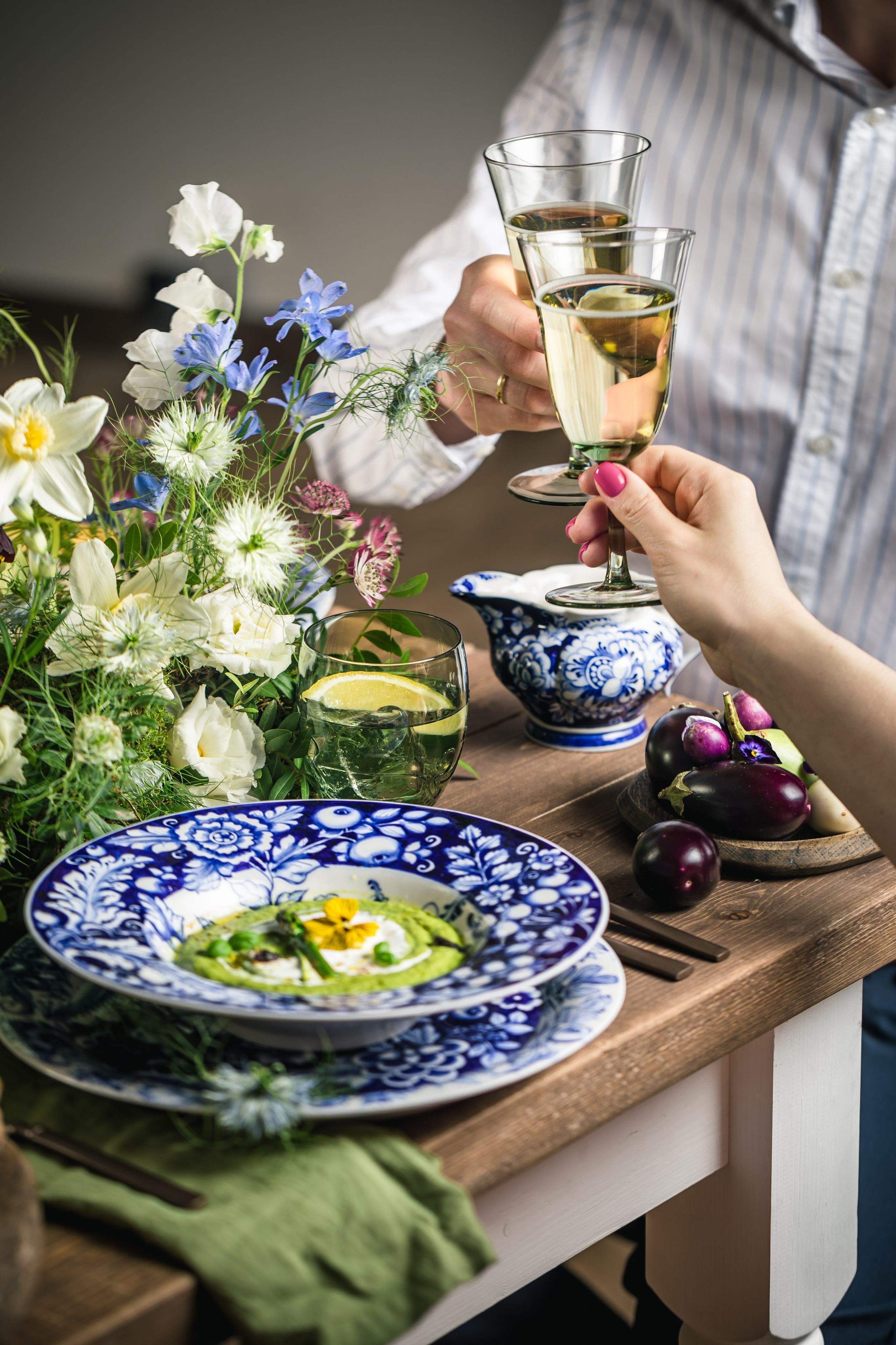 Гжель кампейн. Foodie Stories (гастрономические истории) рекламная фуд-фотосъёмка, Москва
