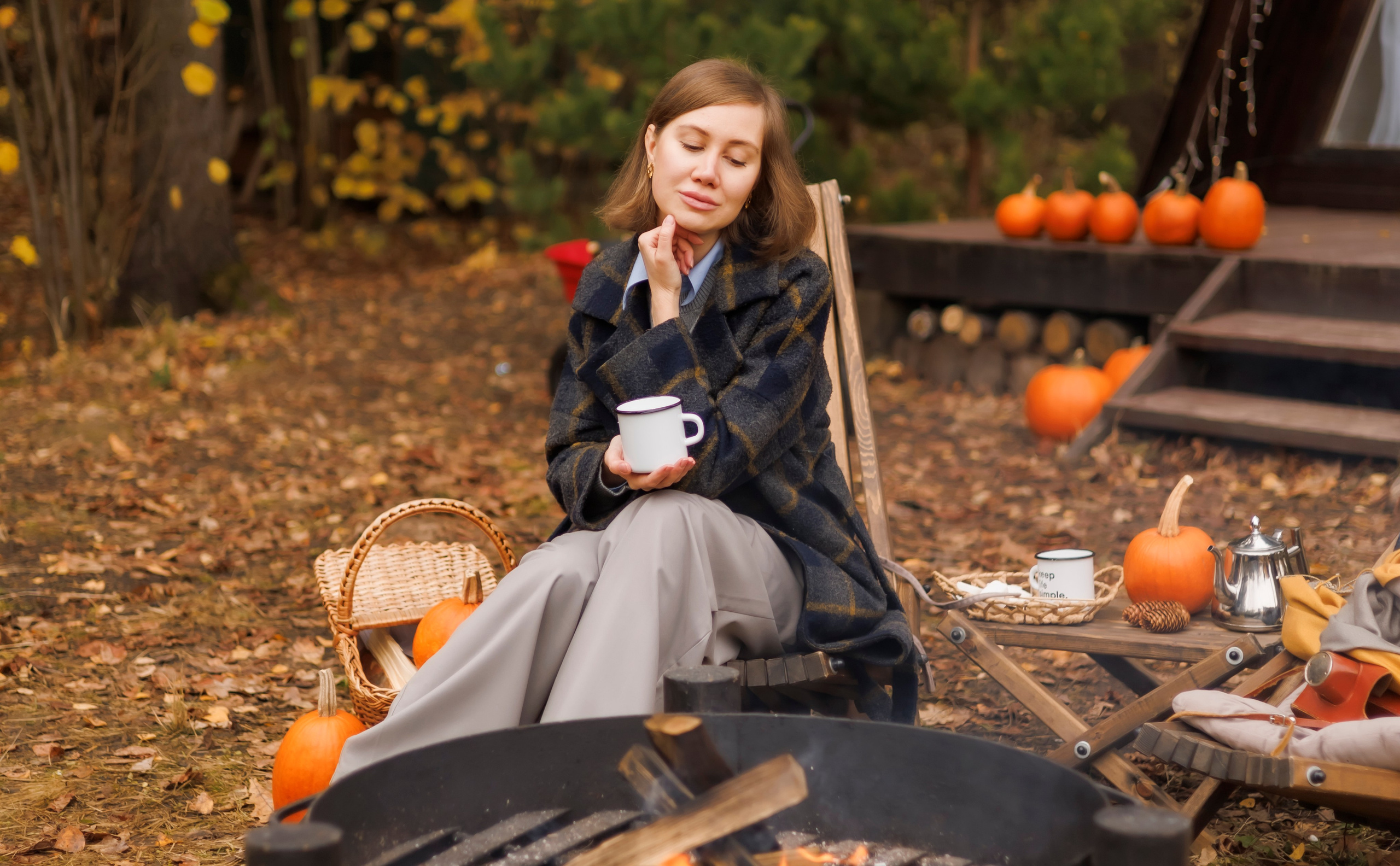 Осень за городом. Женский и семейный фотограф в Москве и Московской области Наталья Минт