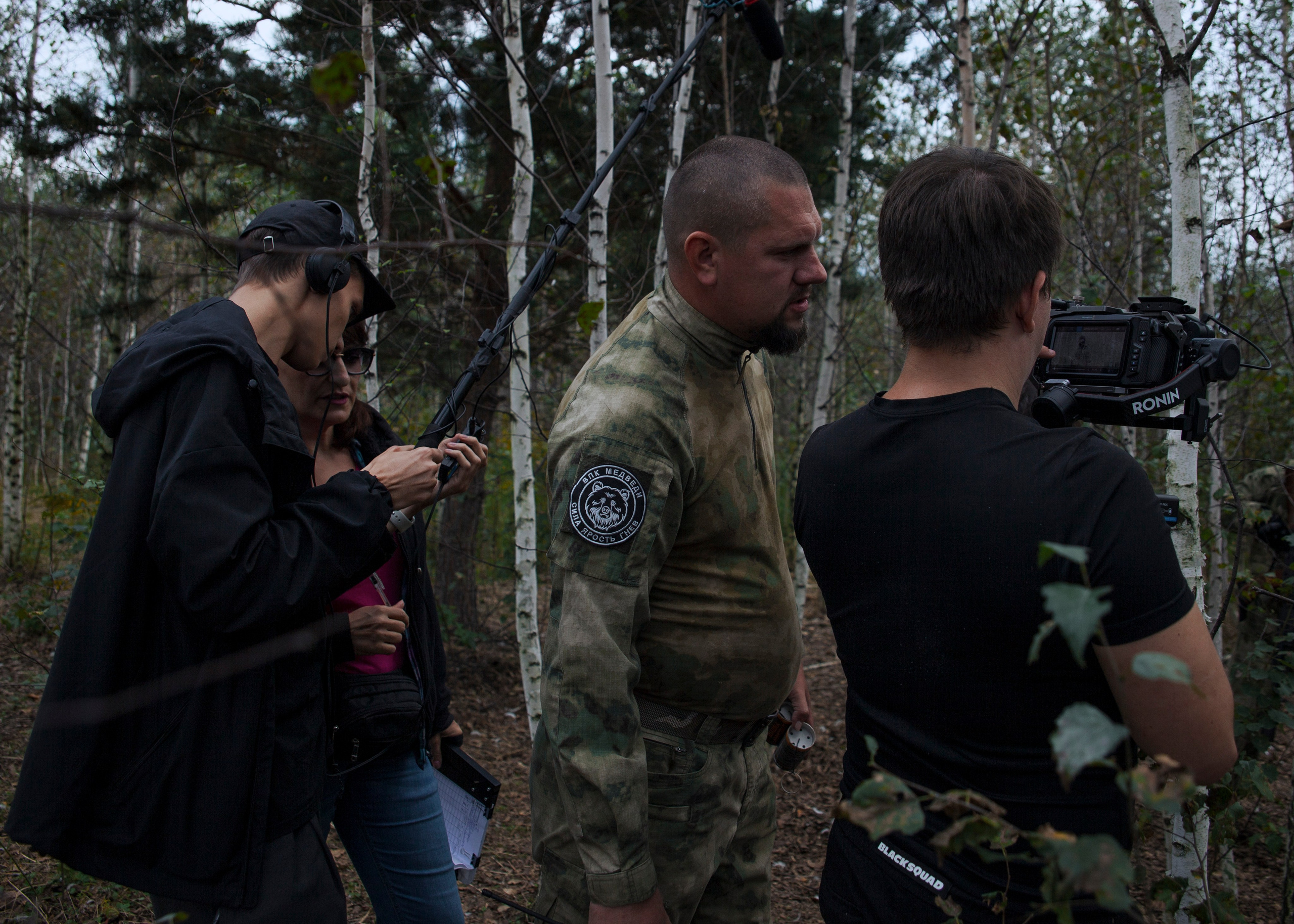 Backstage со съёмок фильма «Reverenсе». Портретный фотограф в Москве Дарья Цезария