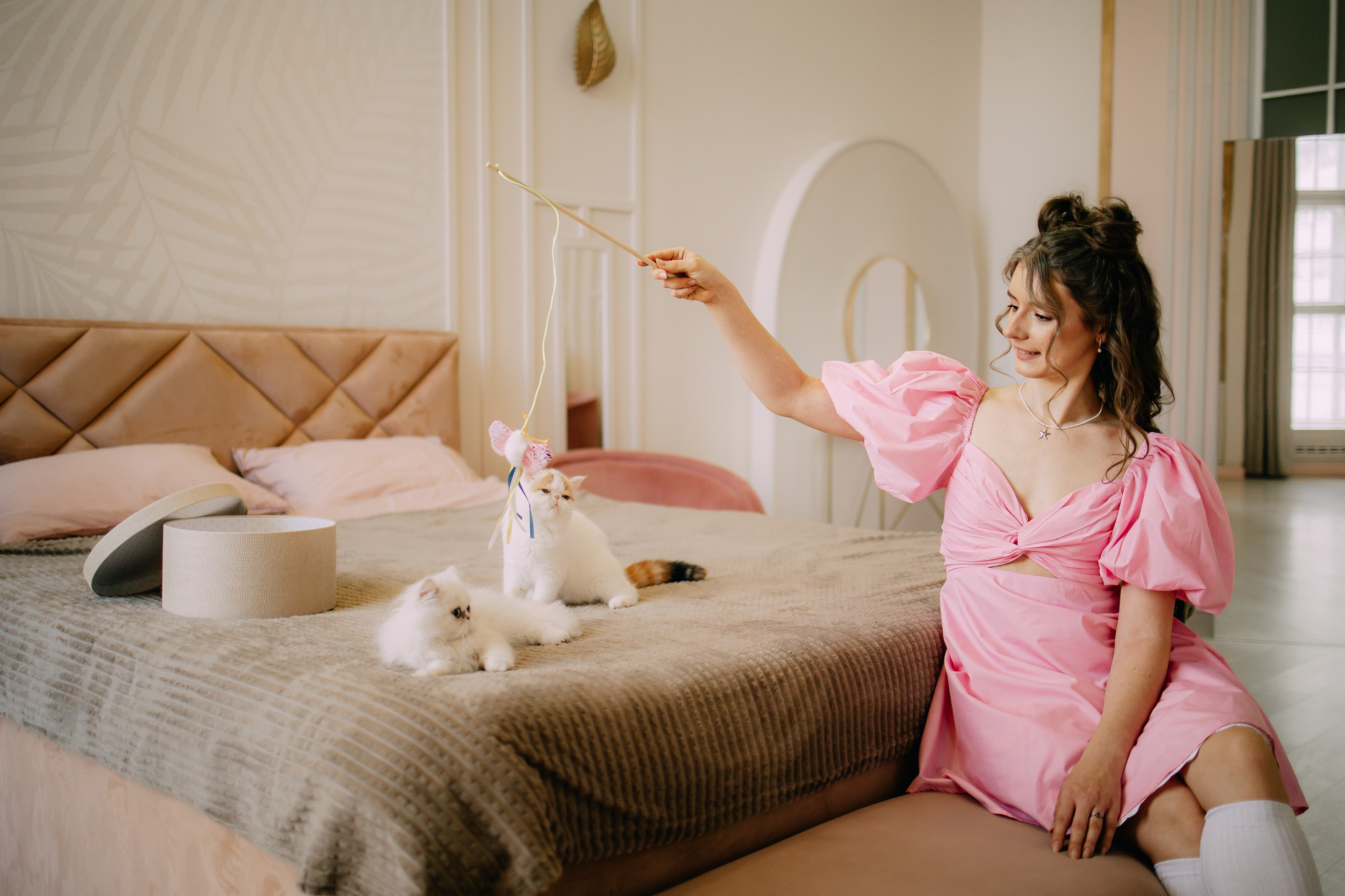 Султан, Мэй Мэй и Шанталь и их семья