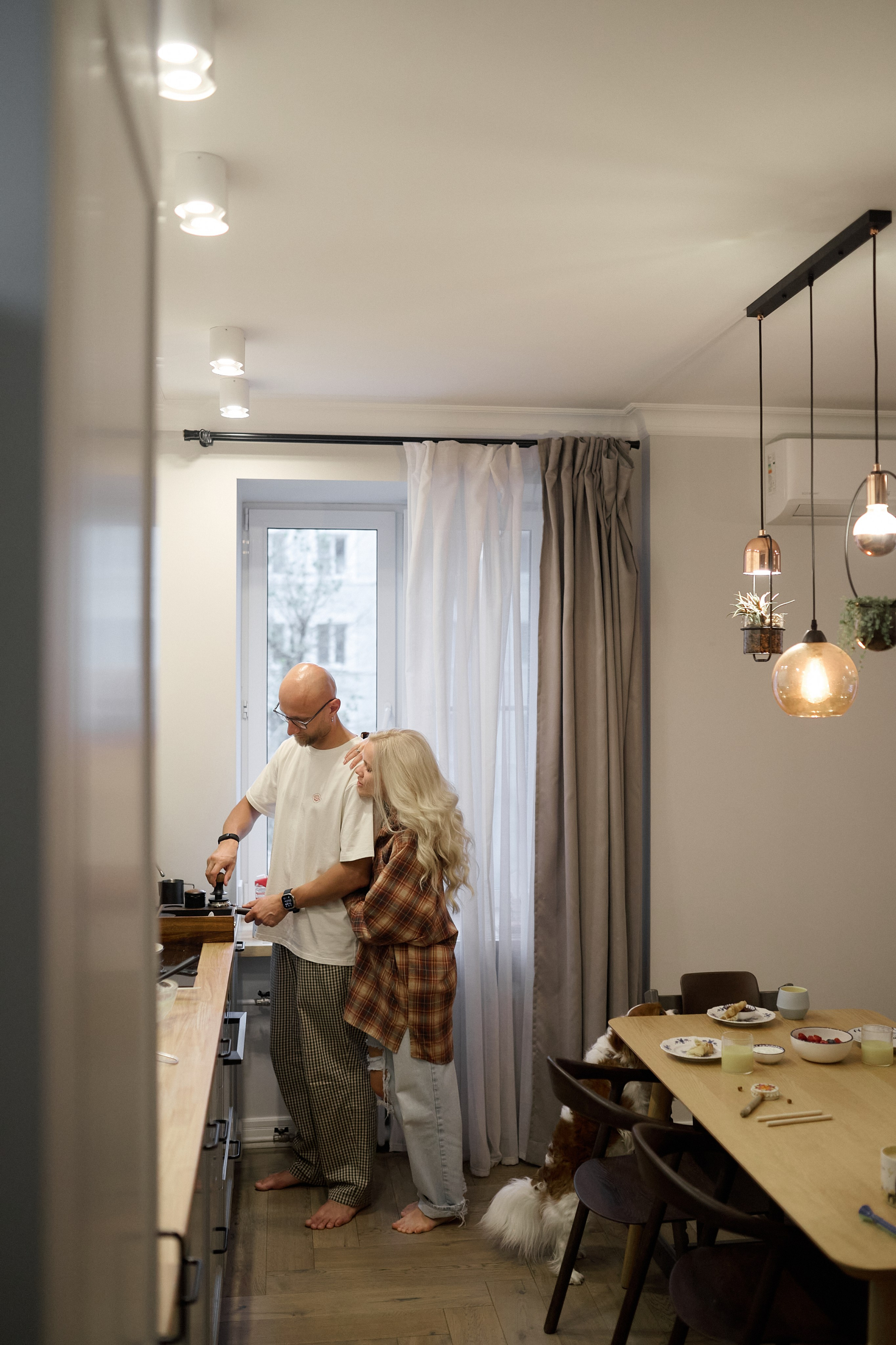 Серёжа, Вика, Макар и Кэш. Семейный и свадебный lifestyle-фотограф в Москве Мария Петрова