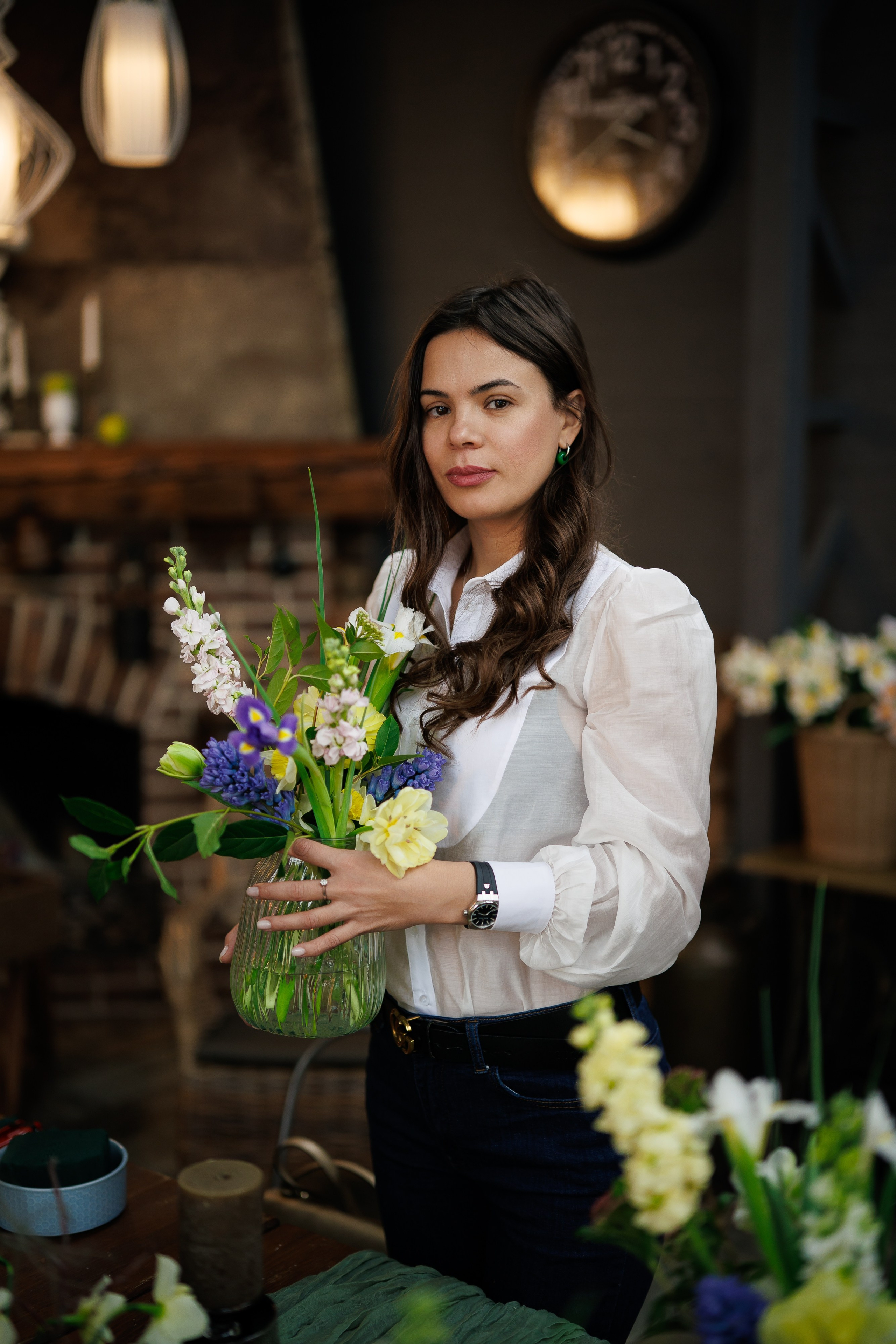 Мастер класс по цветочным композициям. Репортажный фотограф Ростов-на-дону