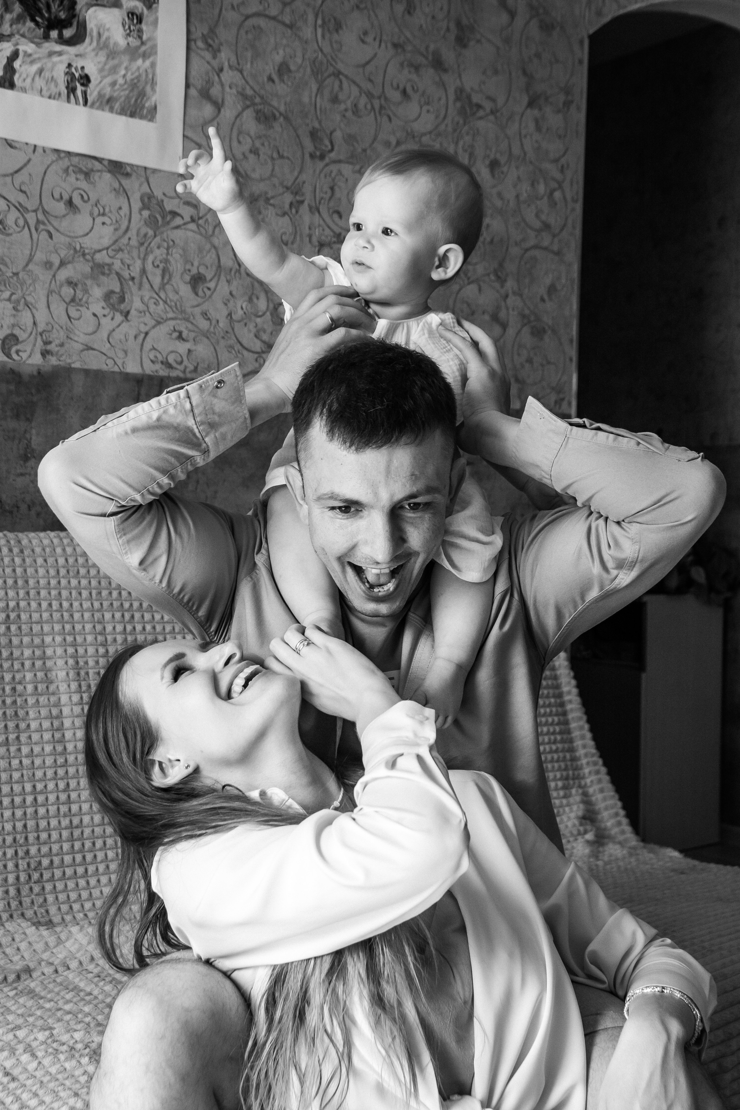 Годик дома. Семейный и детский фотограф Кущ Наташа