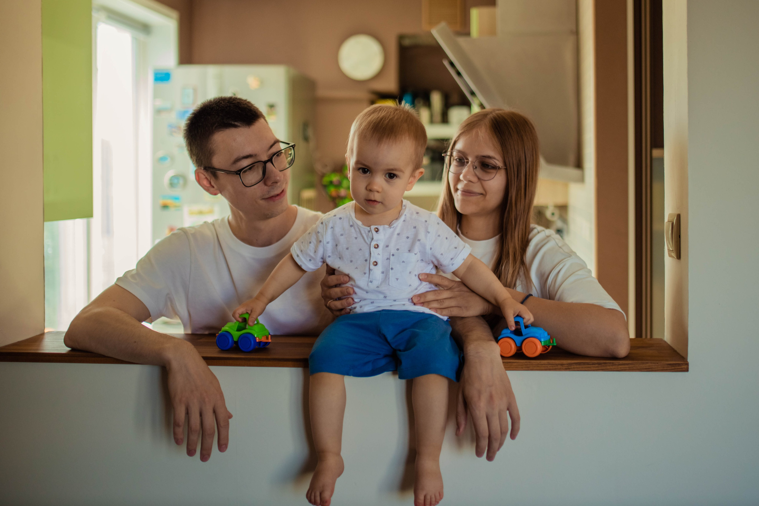 Илья, Марина и Дмитрий. Семейный фотограф Алина Демидова. Королев