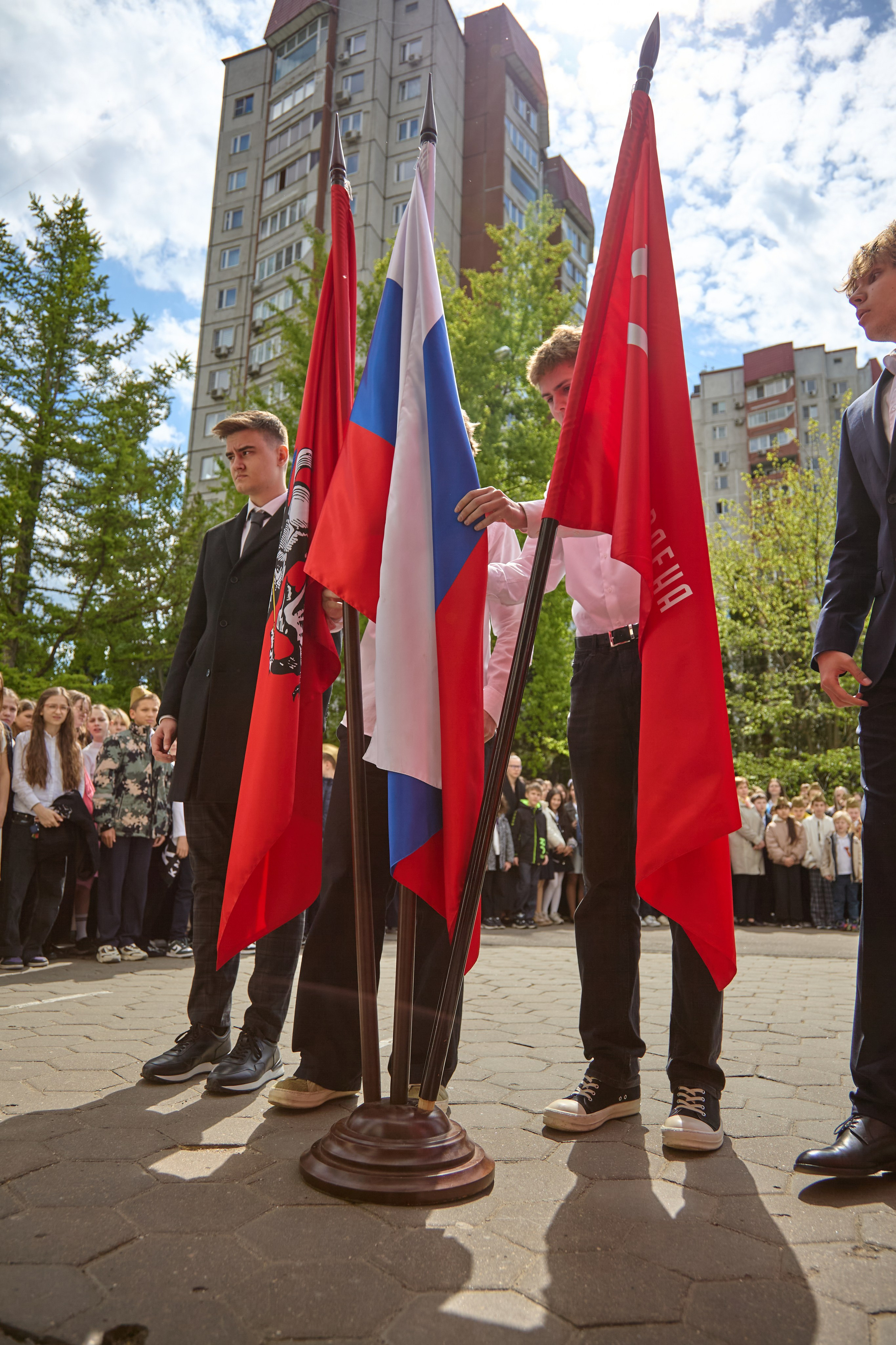 День Победы — школа Тропарево. Фотограф в Москве Илья