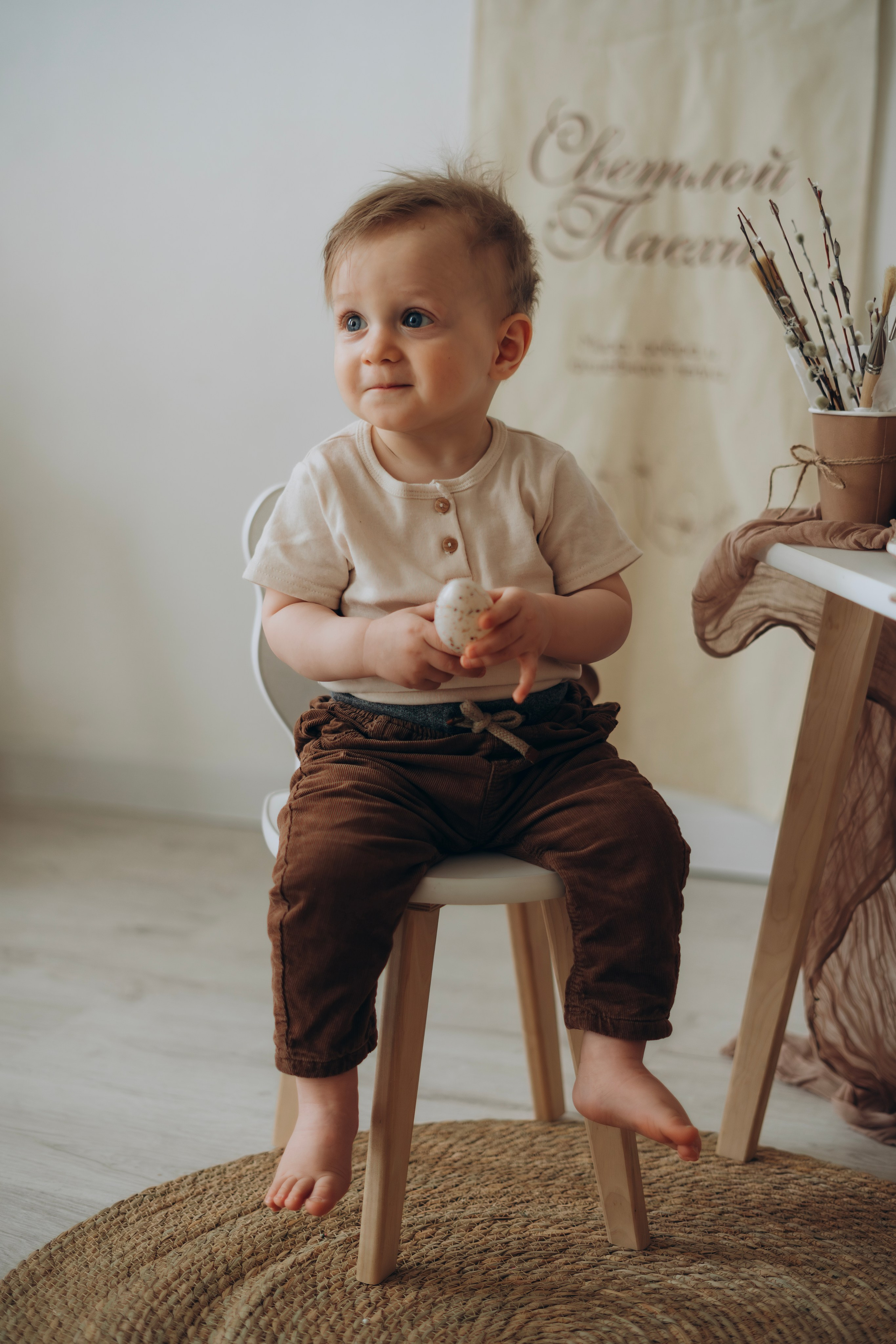 Фотосессия на первый годик. Фотограф Москва Виктория-Антуанетта