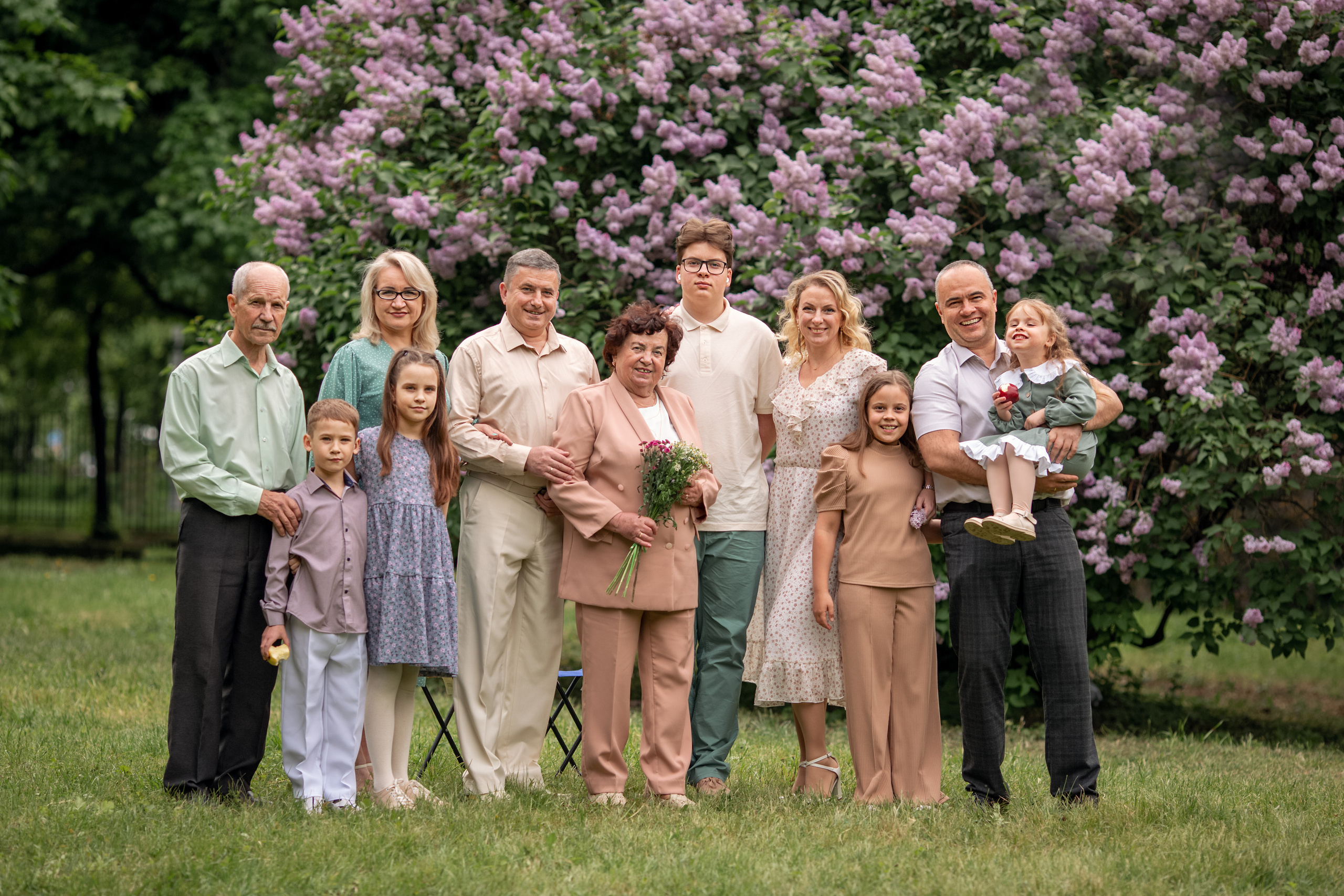 Большая семья. Семейный и детский фотограф в Москве Юлия