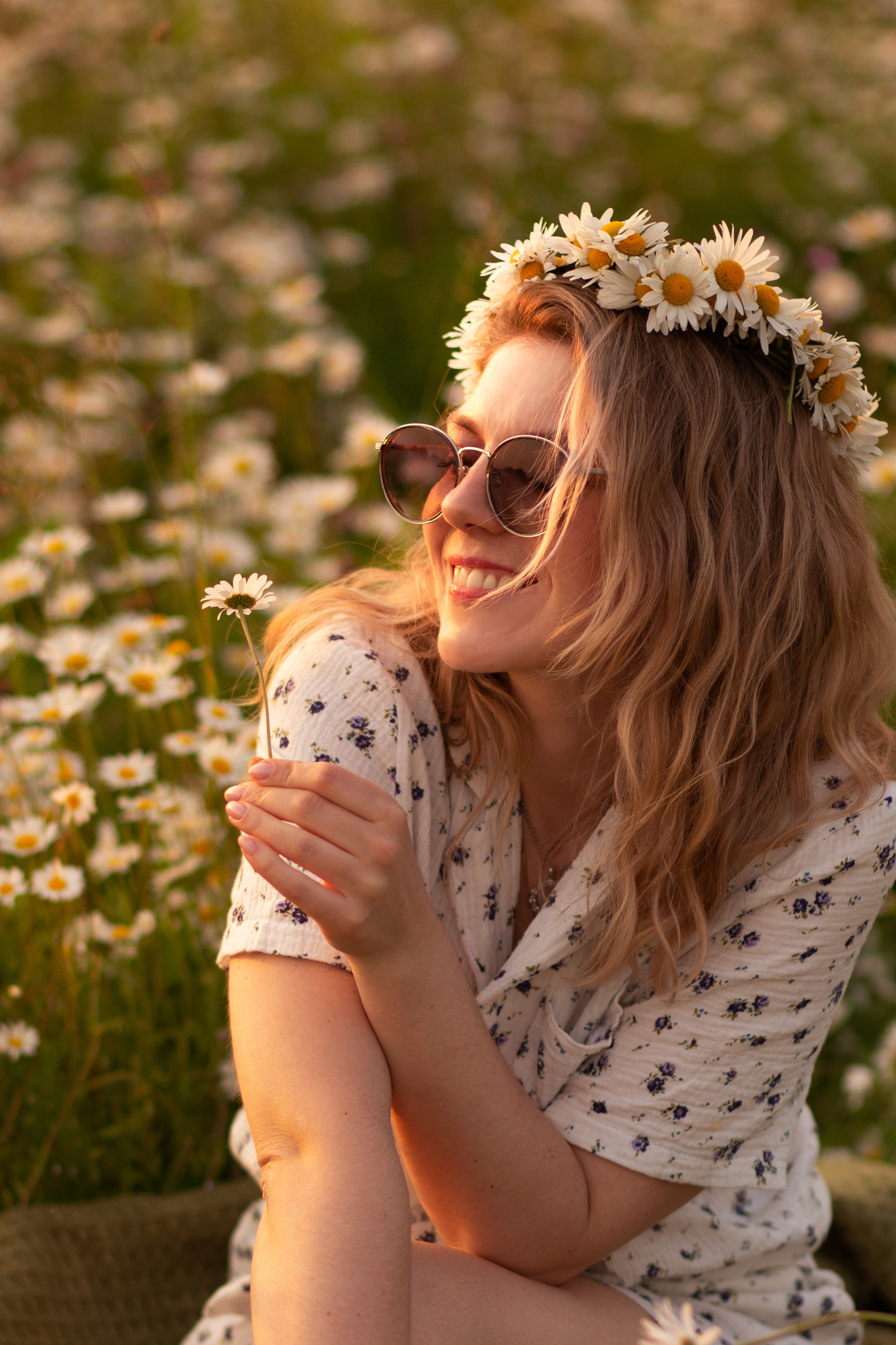 В Ромашковом поле. Семейный и детский фотограф в Москве Юлия