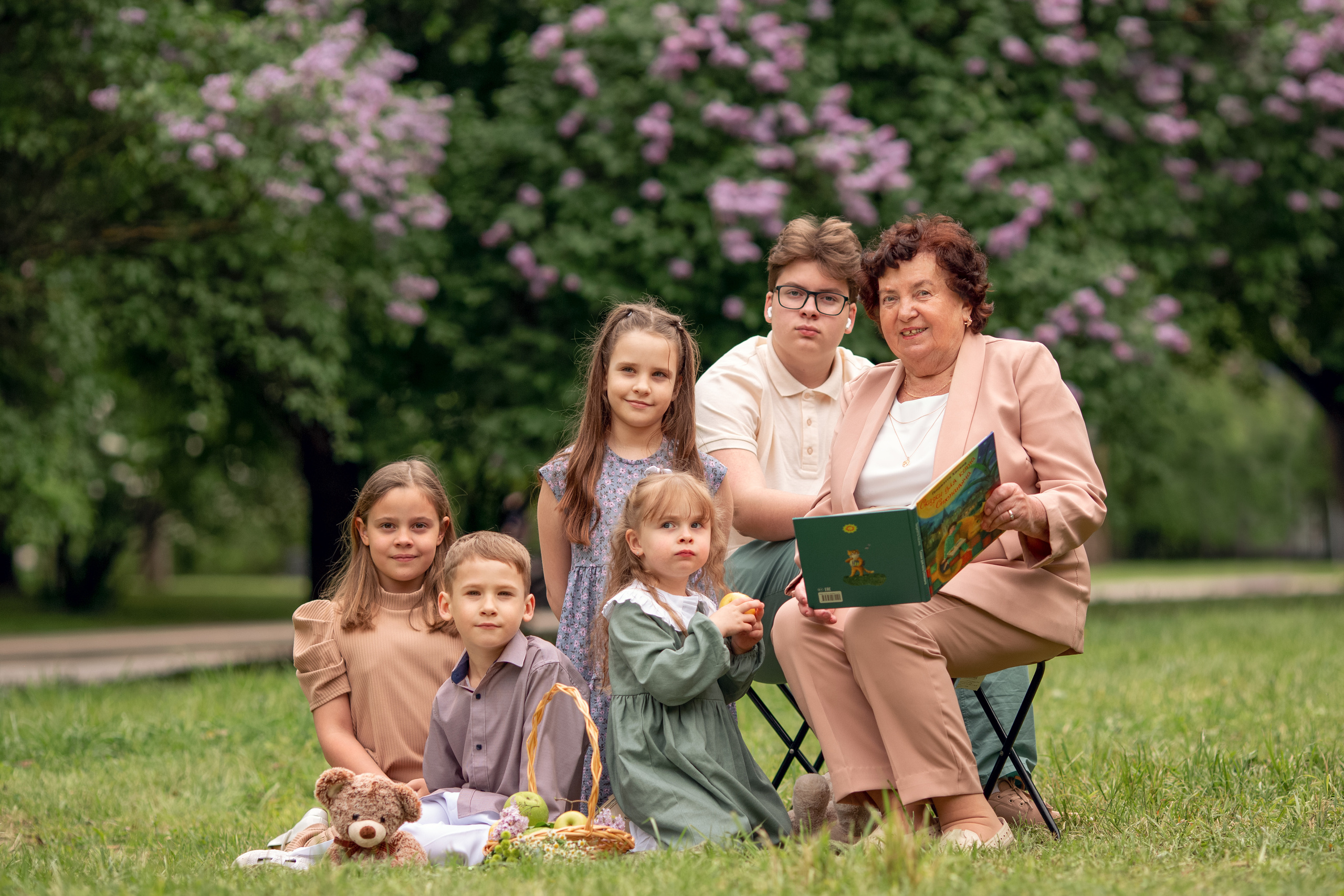 Большая семья. Семейный и детский фотограф в Москве Юлия