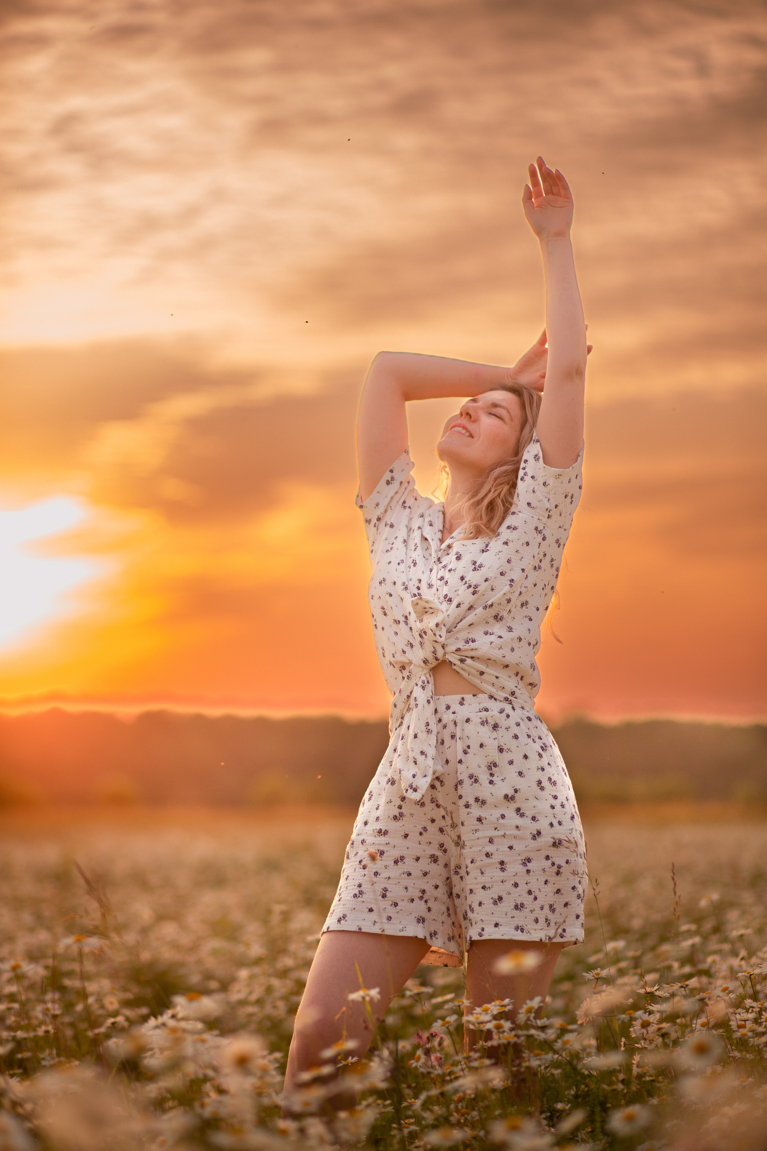 В Ромашковом поле. Семейный и детский фотограф в Москве Юлия