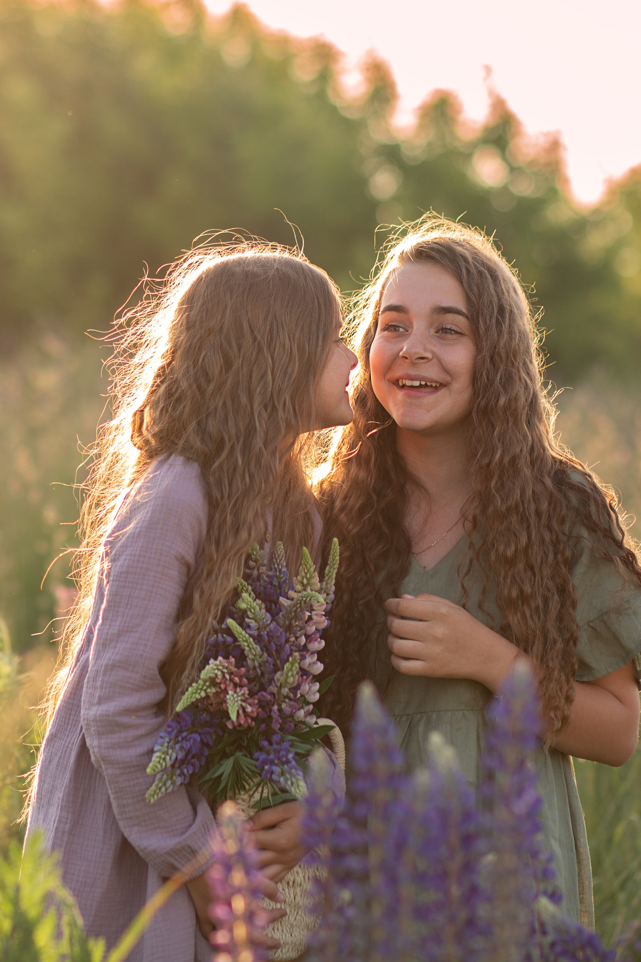 В Люпинах. Семейный и детский фотограф в Москве Юлия
