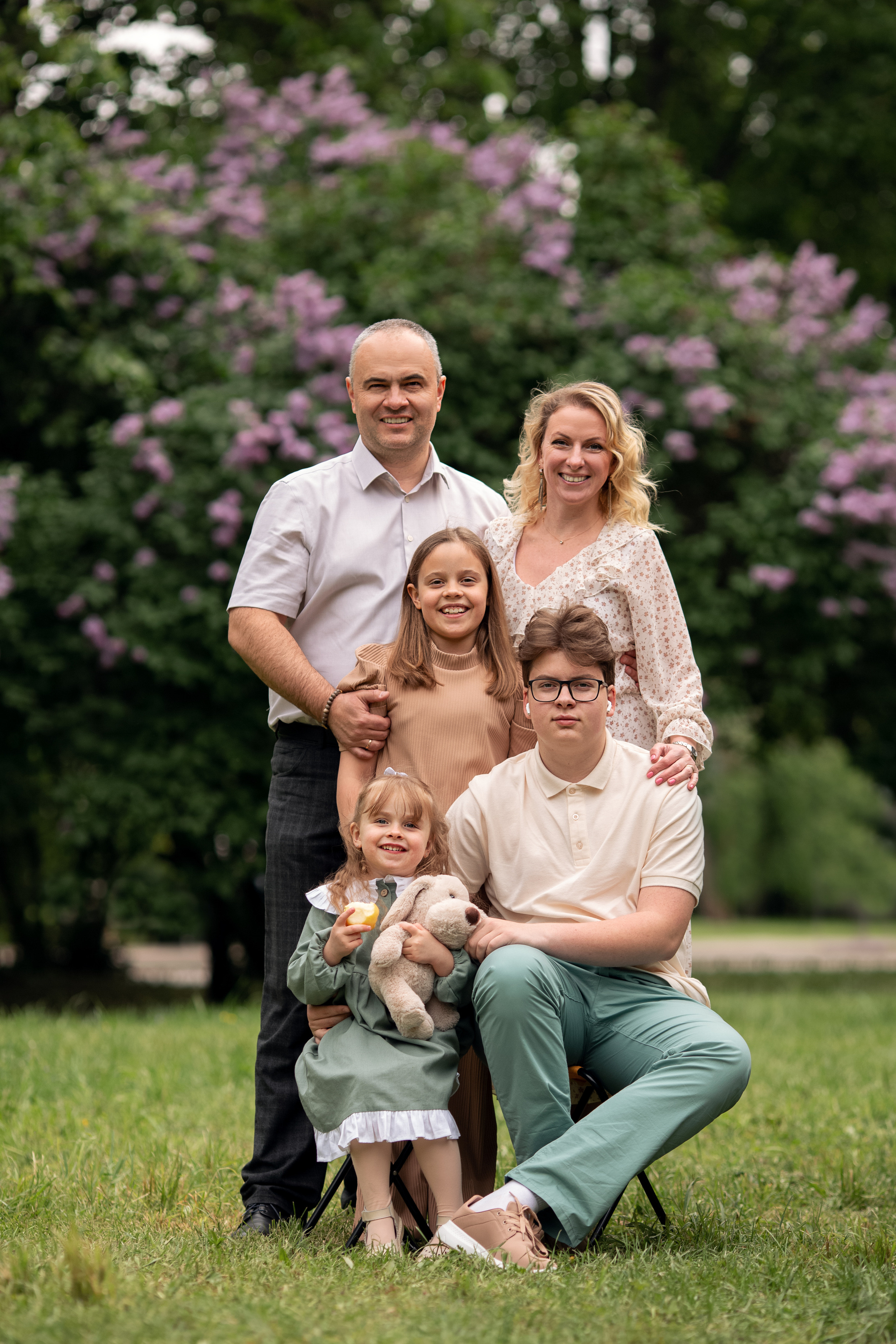 Большая семья. Семейный и детский фотограф в Москве Юлия