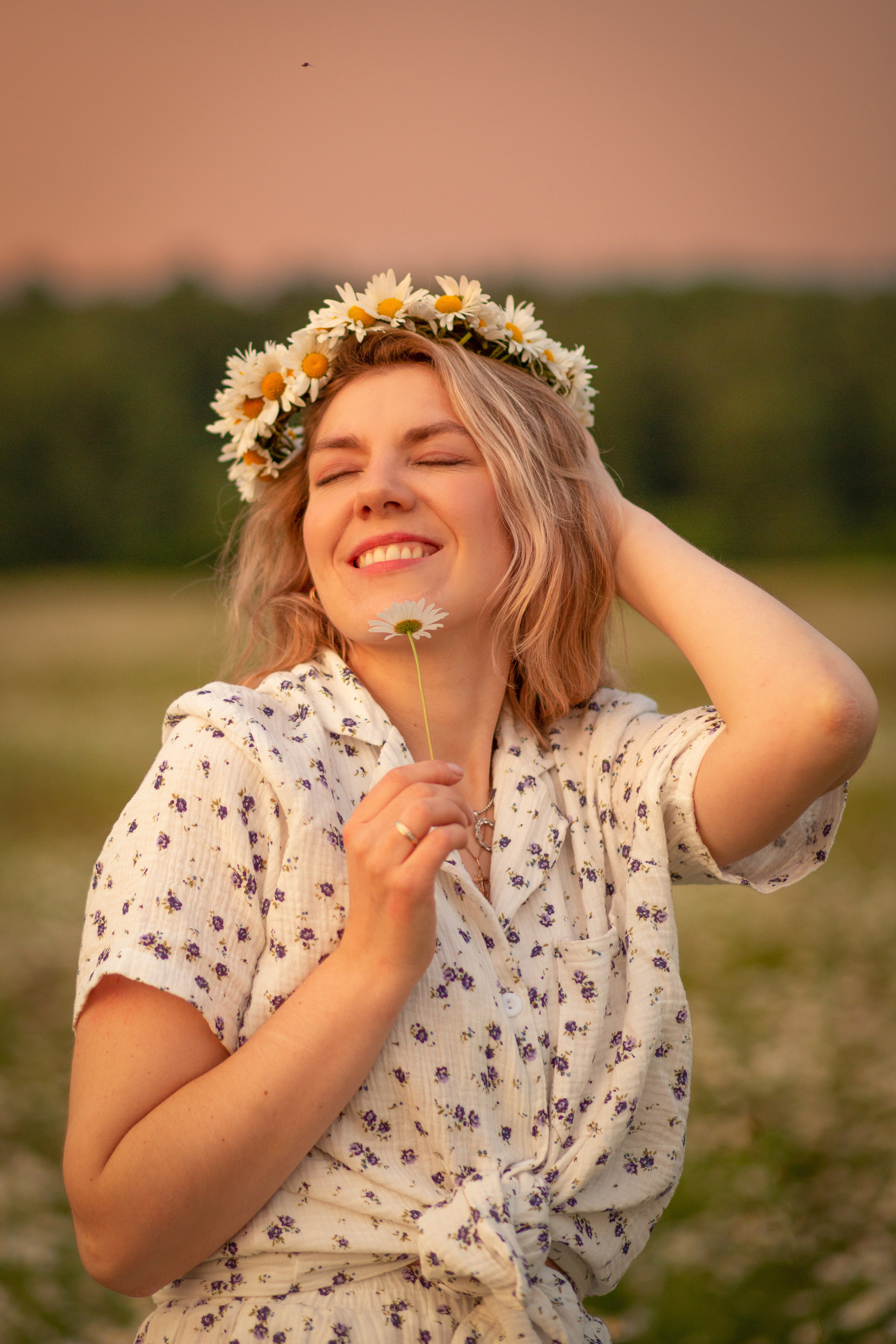 В Ромашковом поле. Семейный и детский фотограф в Москве Юлия