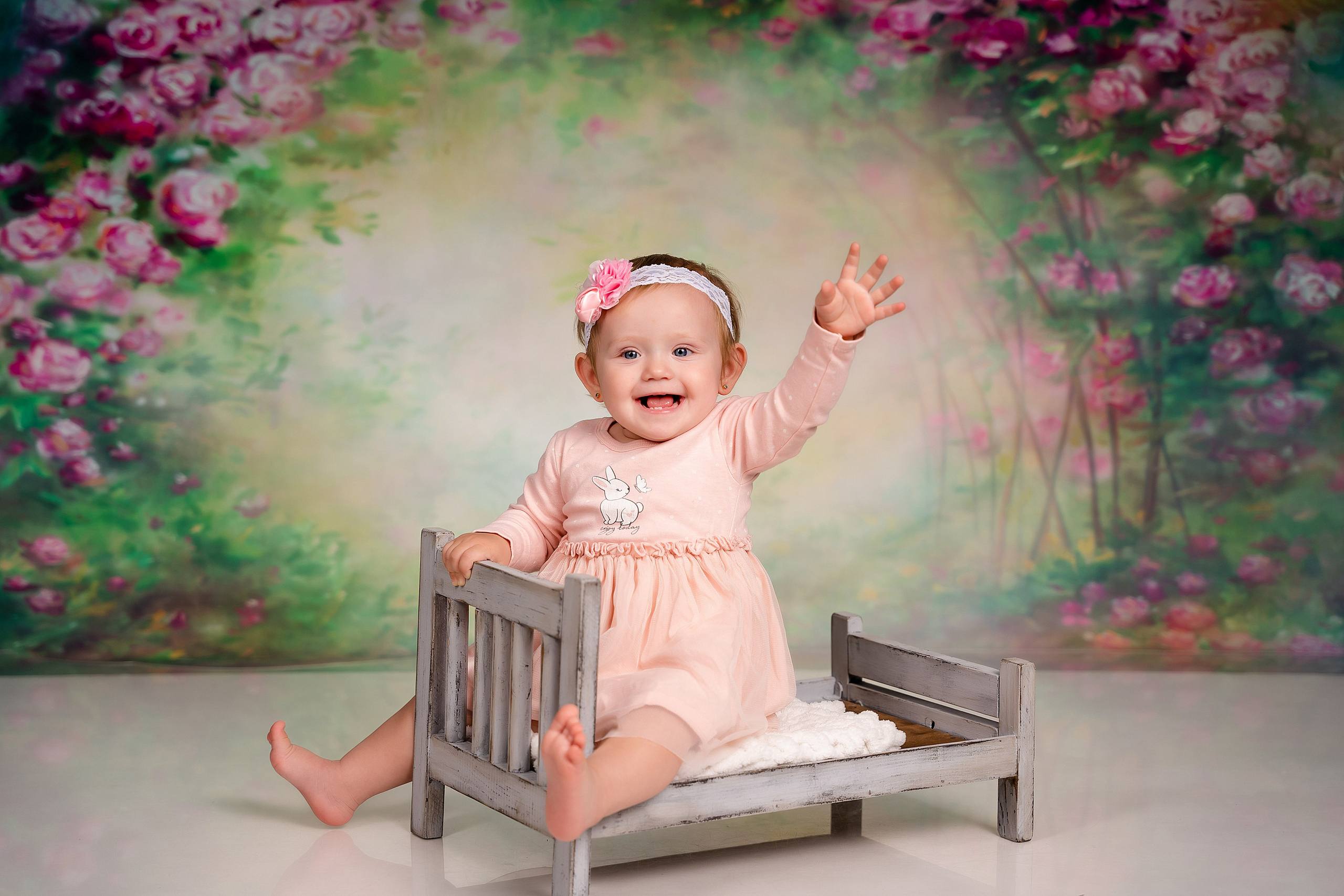 1 годик девочки. Семейная фотостудия Горшковых