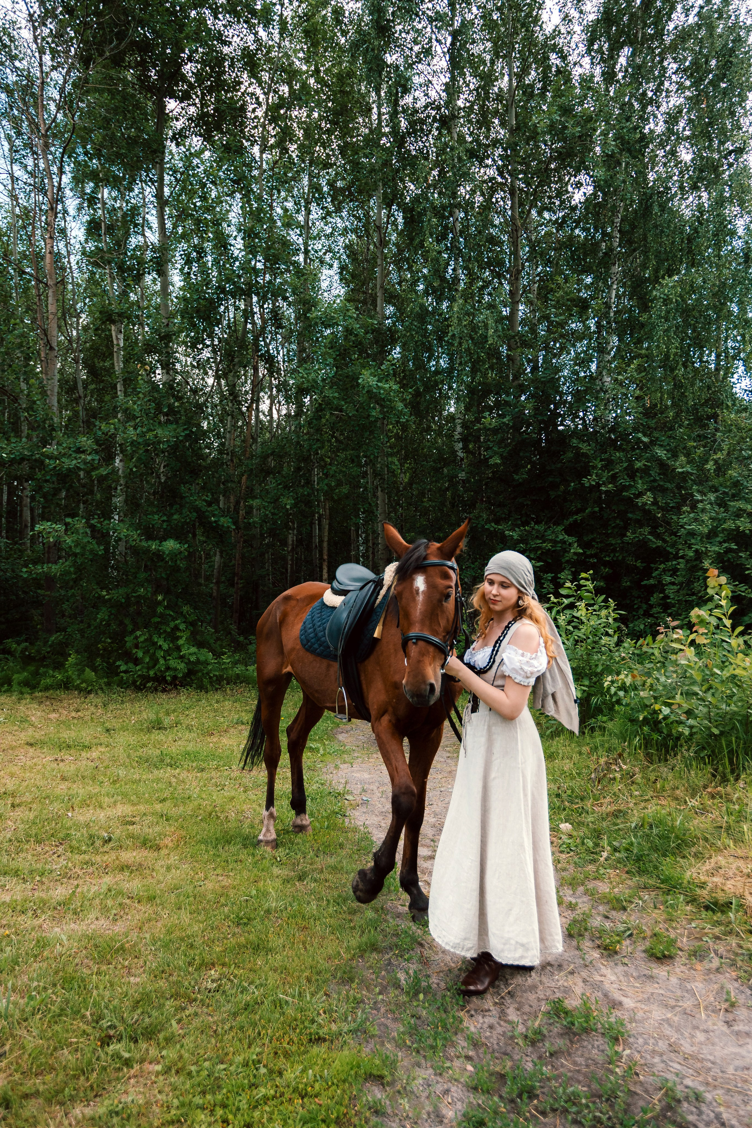 Ранчо с лошадью. Семейный и художественный фотограф в Тюмени Юлия Логинова