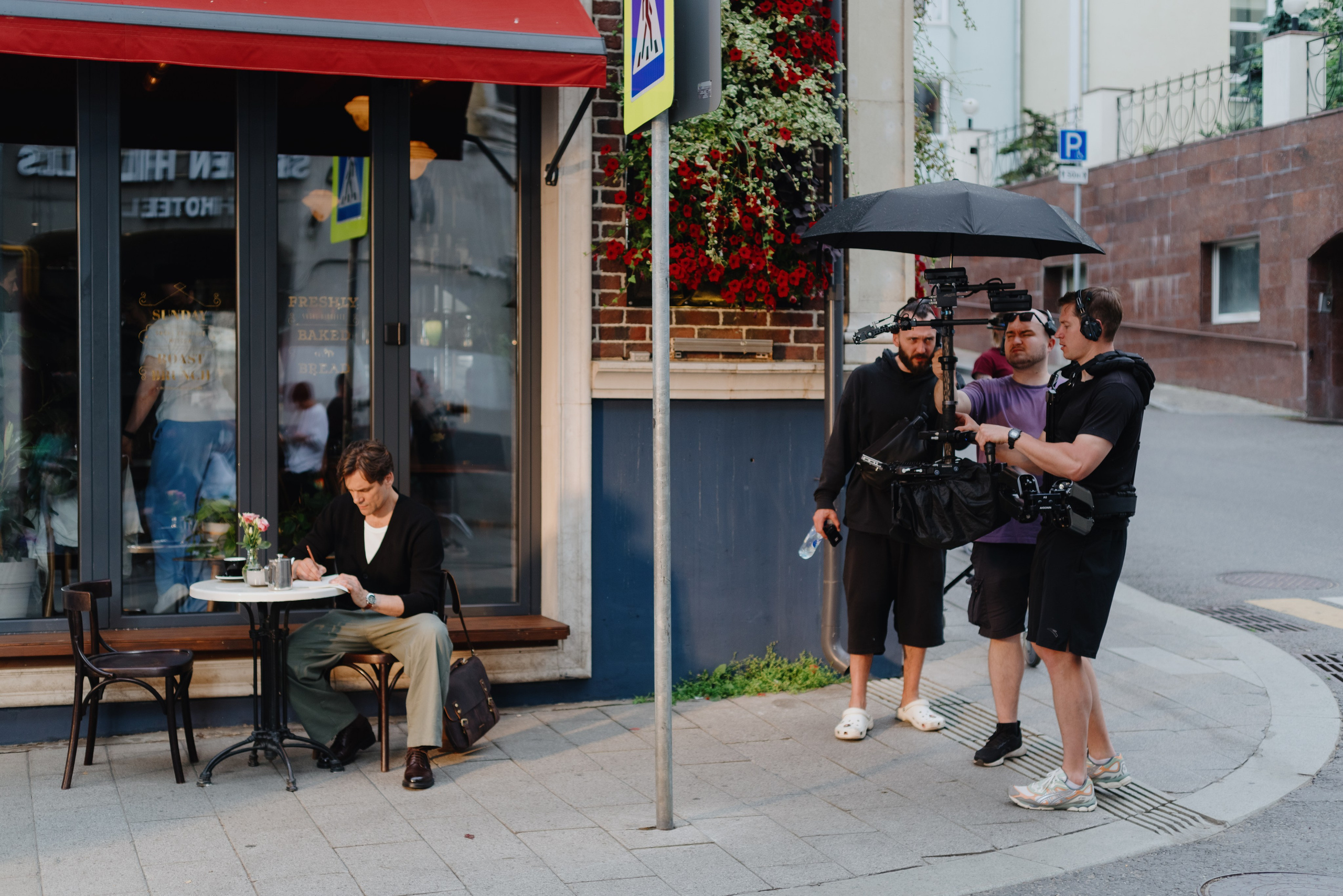 Бэкстейдж съемки клипа. Фотограф в Москве