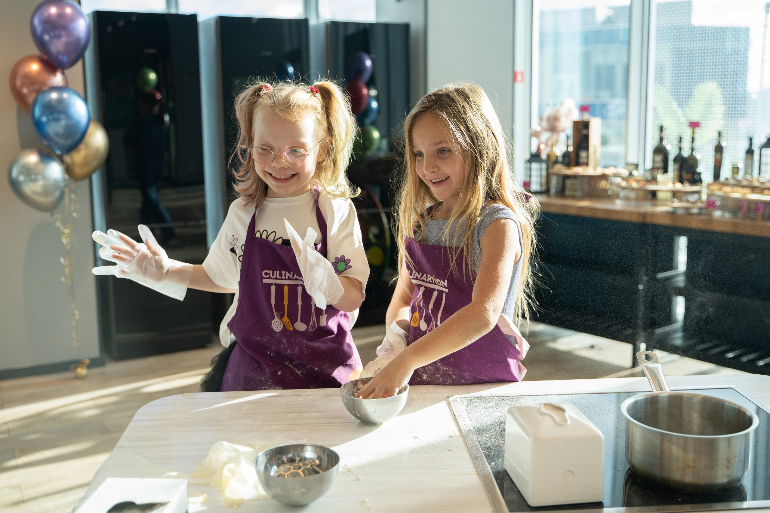 День Рождения в кулинарной студии. Фотограф в Одинцово, Москве