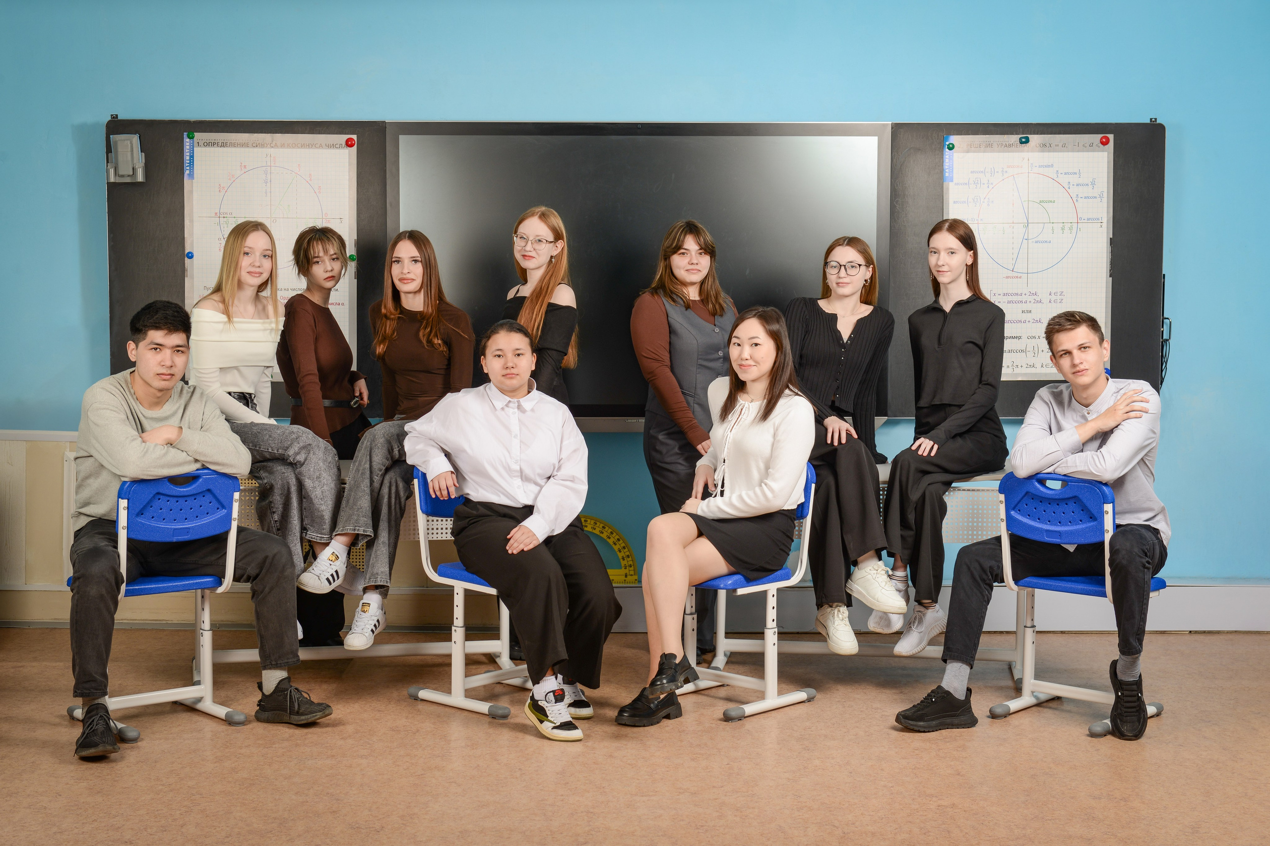 Групповые снимки в школе. Татьяна Гойда портретный и семейный фотограф Ленск. Выпускные альбомы