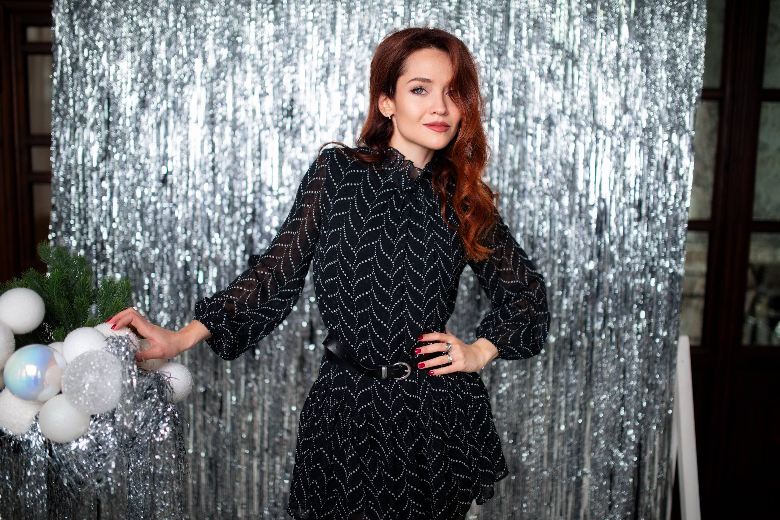 Студийный фотосет с Еленой в интерьере и на циклораме в формате для «себя»