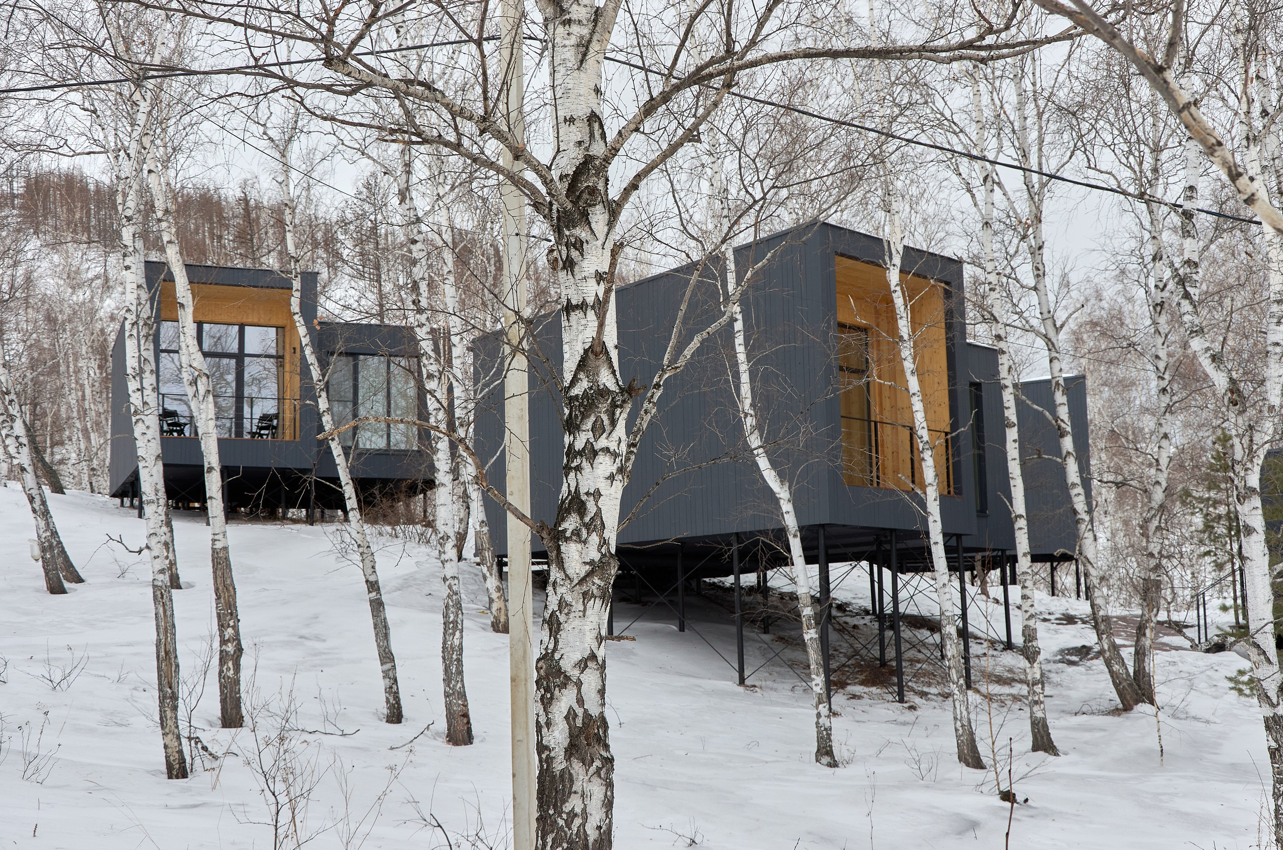 Глемпинг, Гора, оз. Банное. Абросимов Лев интерьерный и архитектурный фотограф