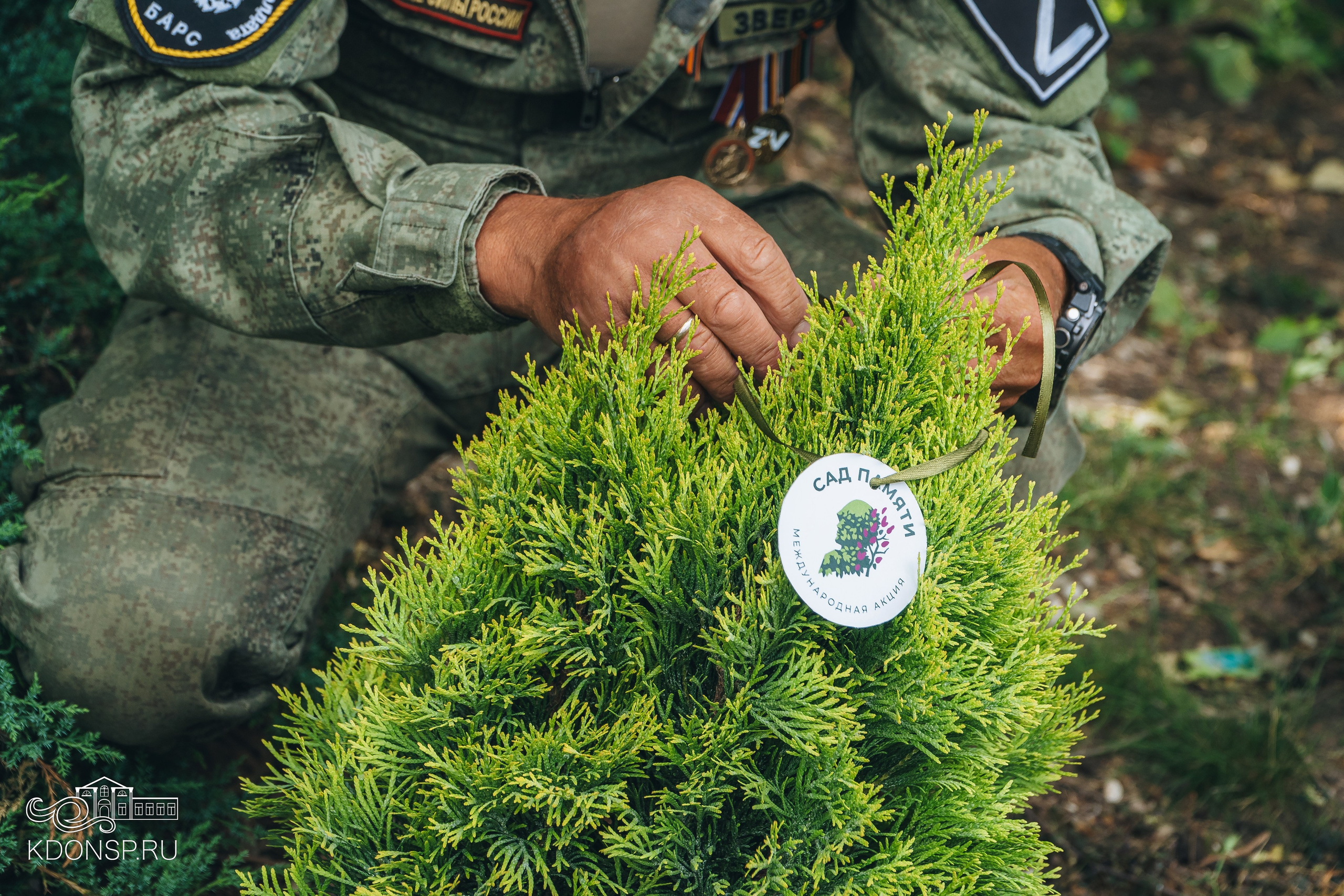 «Сад Памяти». Новотитаровский Дом культуры