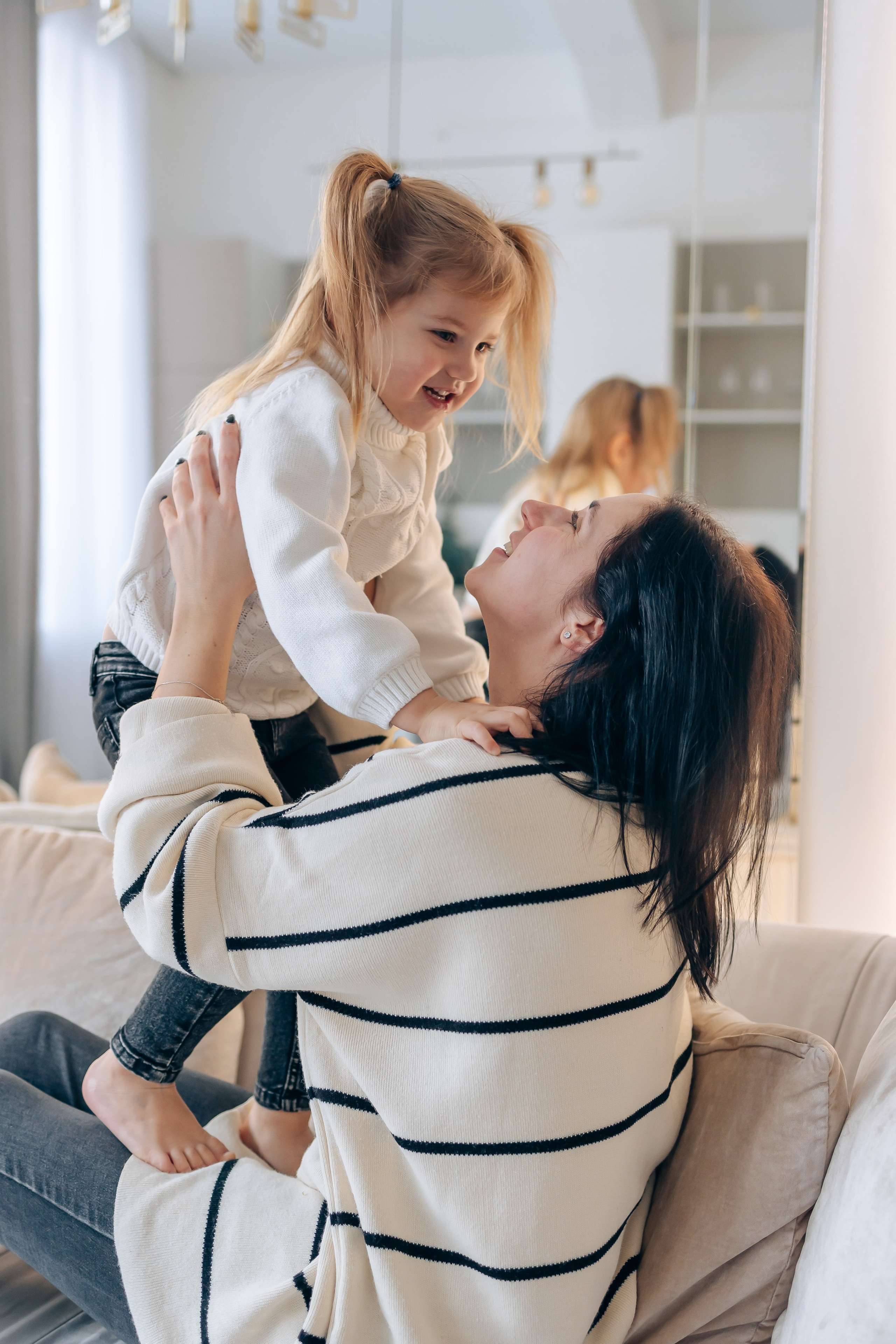 Семья в студии. Фотограф Алена Малинина в Санкт-Петербурге Пушкин Питер СПб Семейные и детские фотосессии