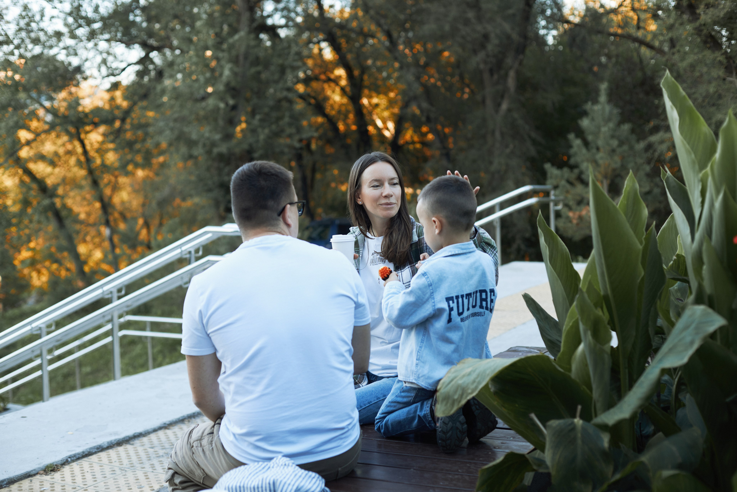 Семейная фото прогулка. Фотограф в Хабаровске Голотовская Дарья