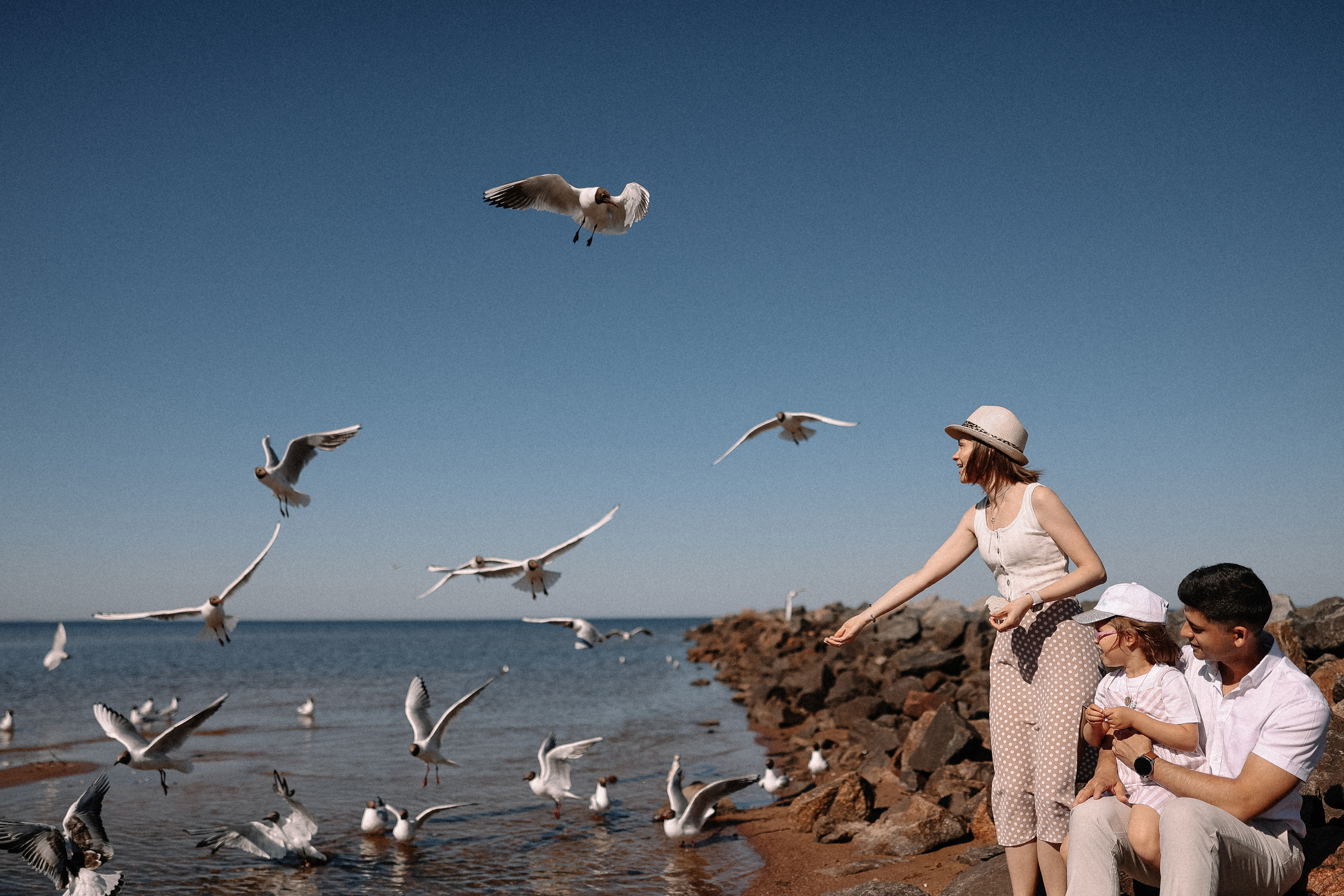 Берег Питерского моря. Свадебный и семейный Фотограф Денис Кошель