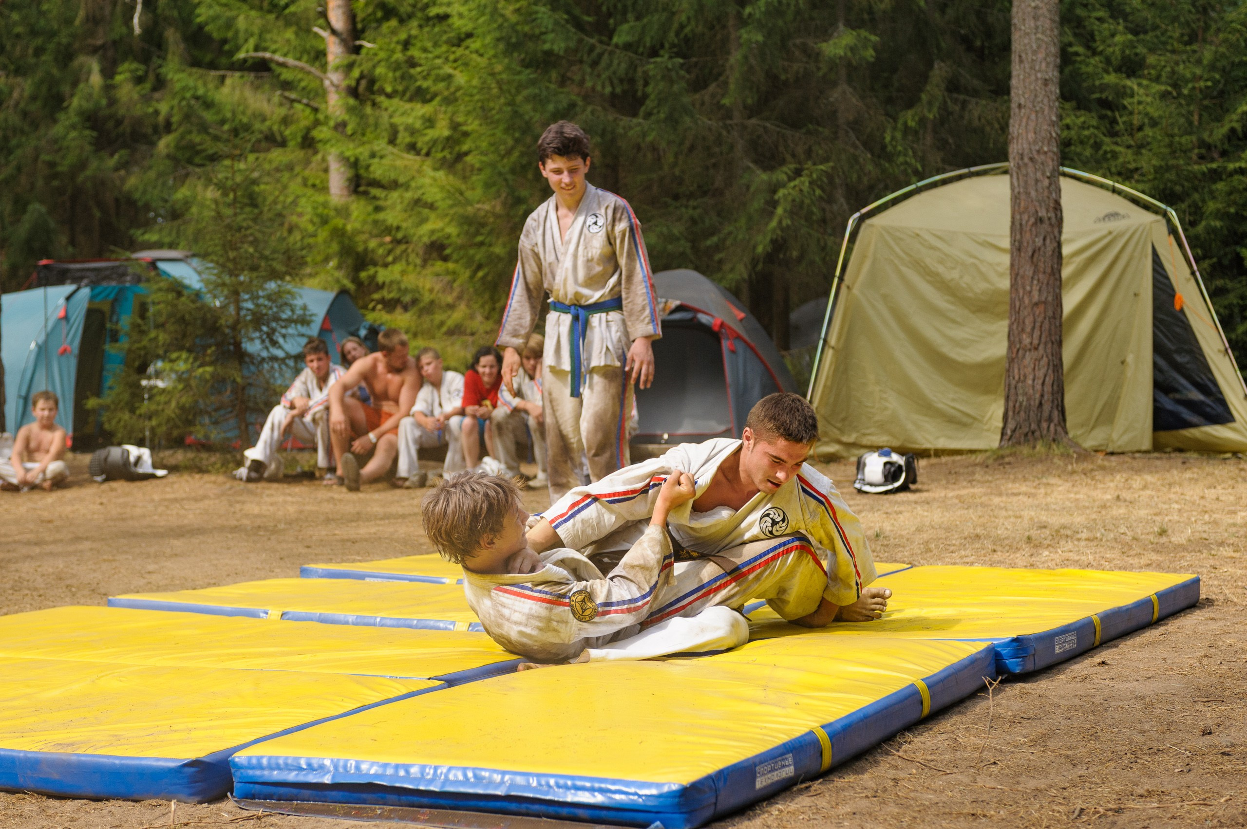 Летние тренировочные боры Школы Боевых Искусств «МОН», Валдай 2010 г. тренировки