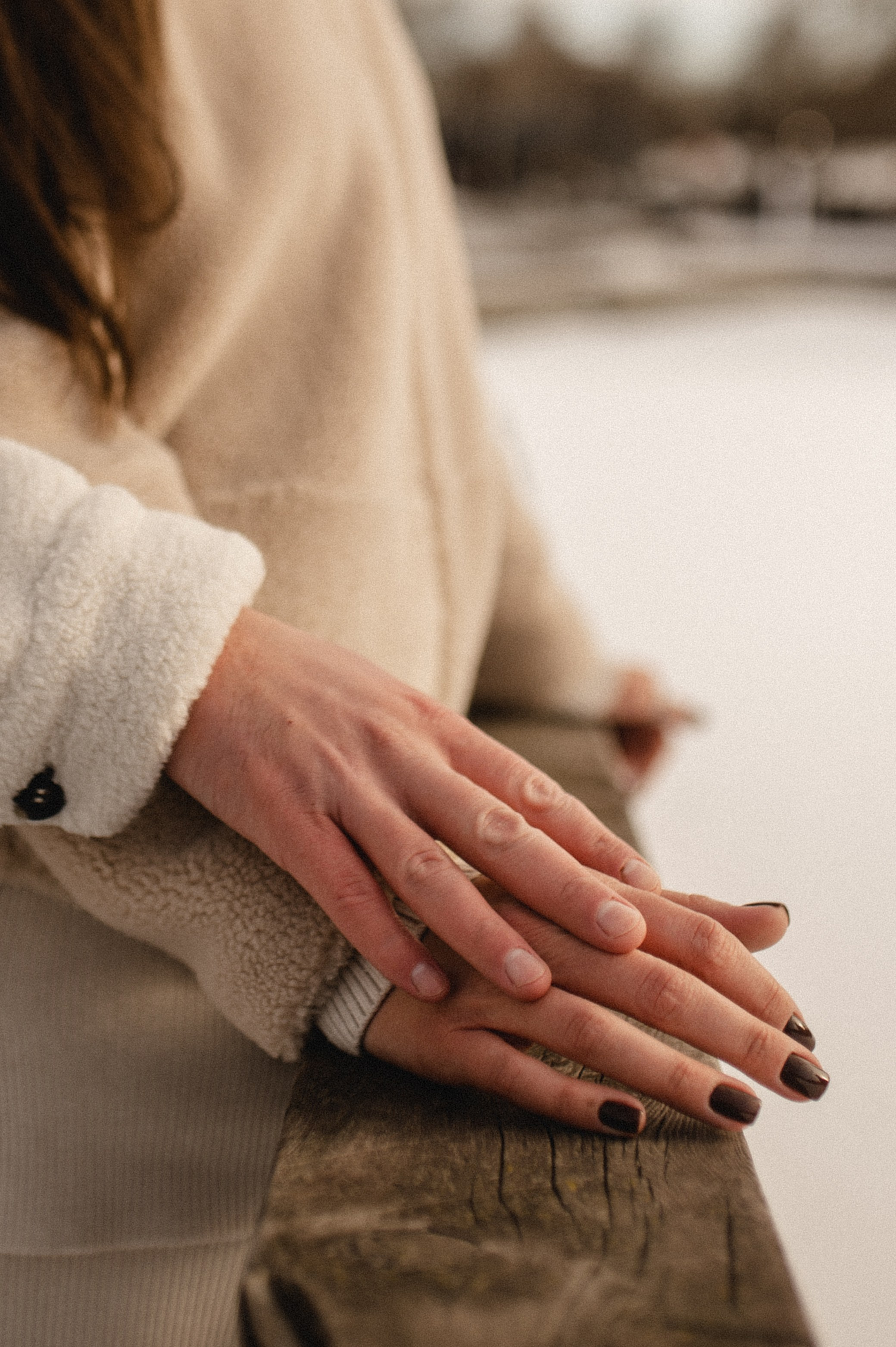 Лавстори стрит фотосессия в зимней Москве. Семейная фотосессия Бутово Москва фотограф Алина Морщагина