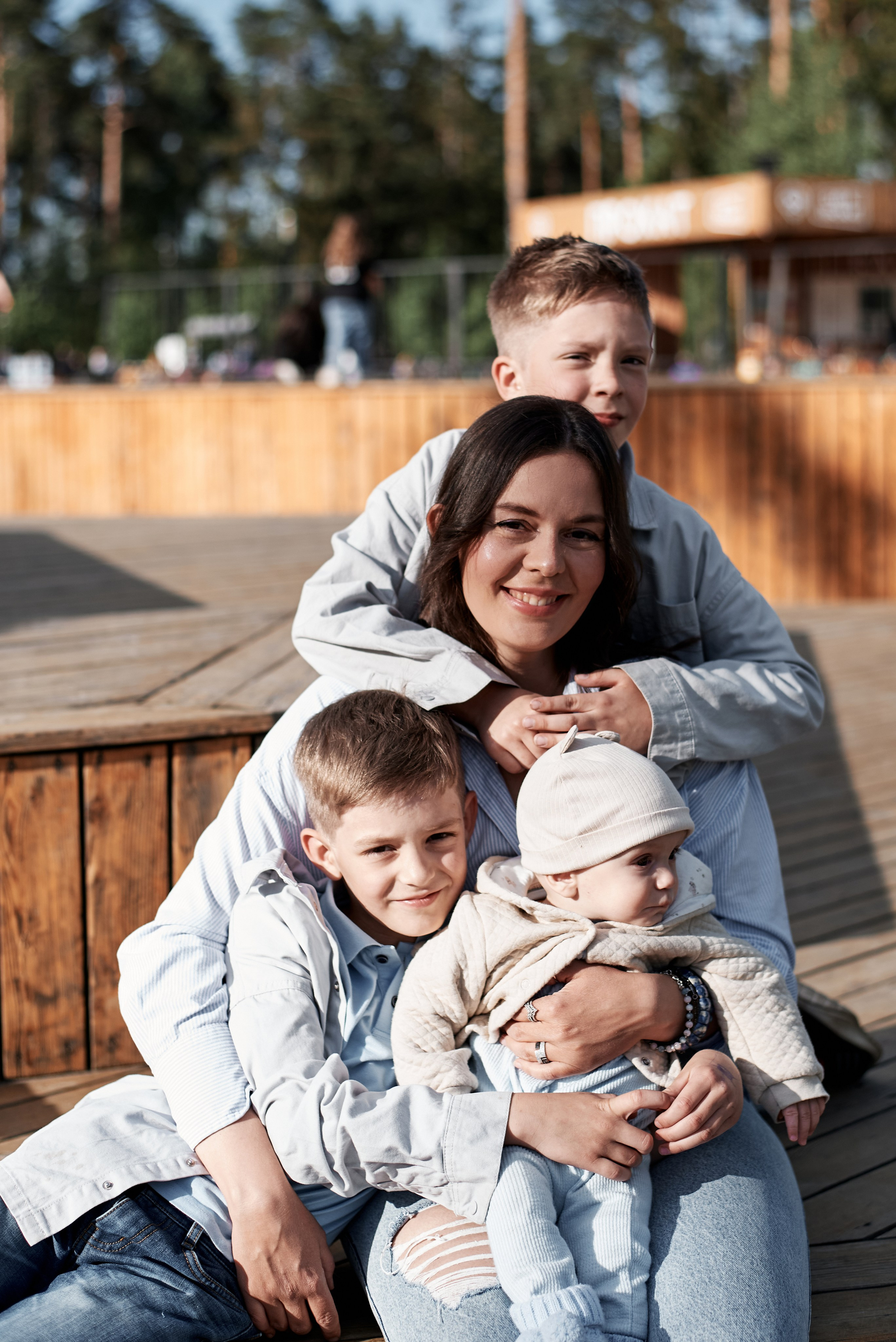 Мыльные пузыри. Семейная фотопрогулка. Семейный фотограф в Железнодорожном Масаева Елена