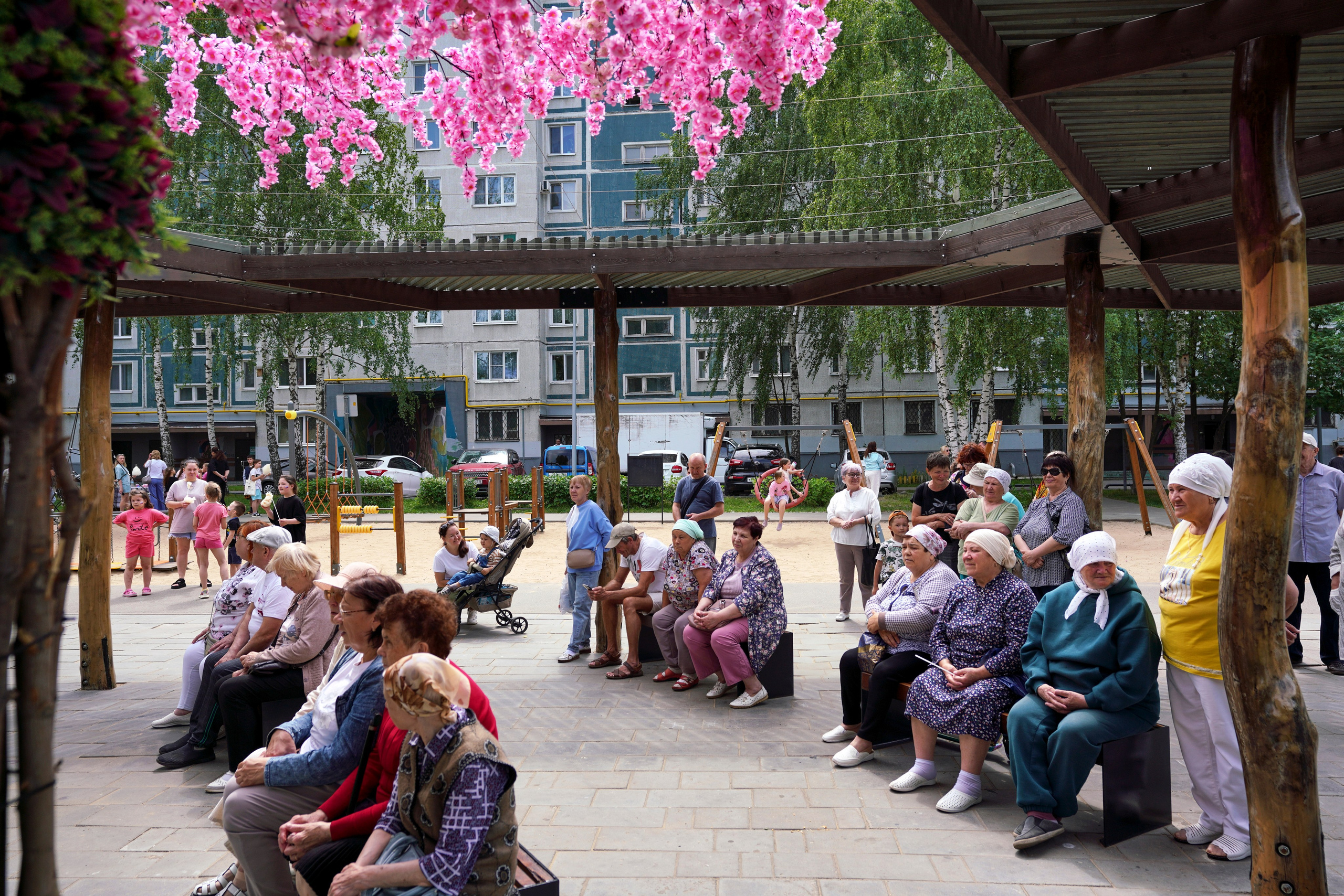 «Наш двор» ул. М.Чуйкова 25 Казань, 2025. Фотограф Казань