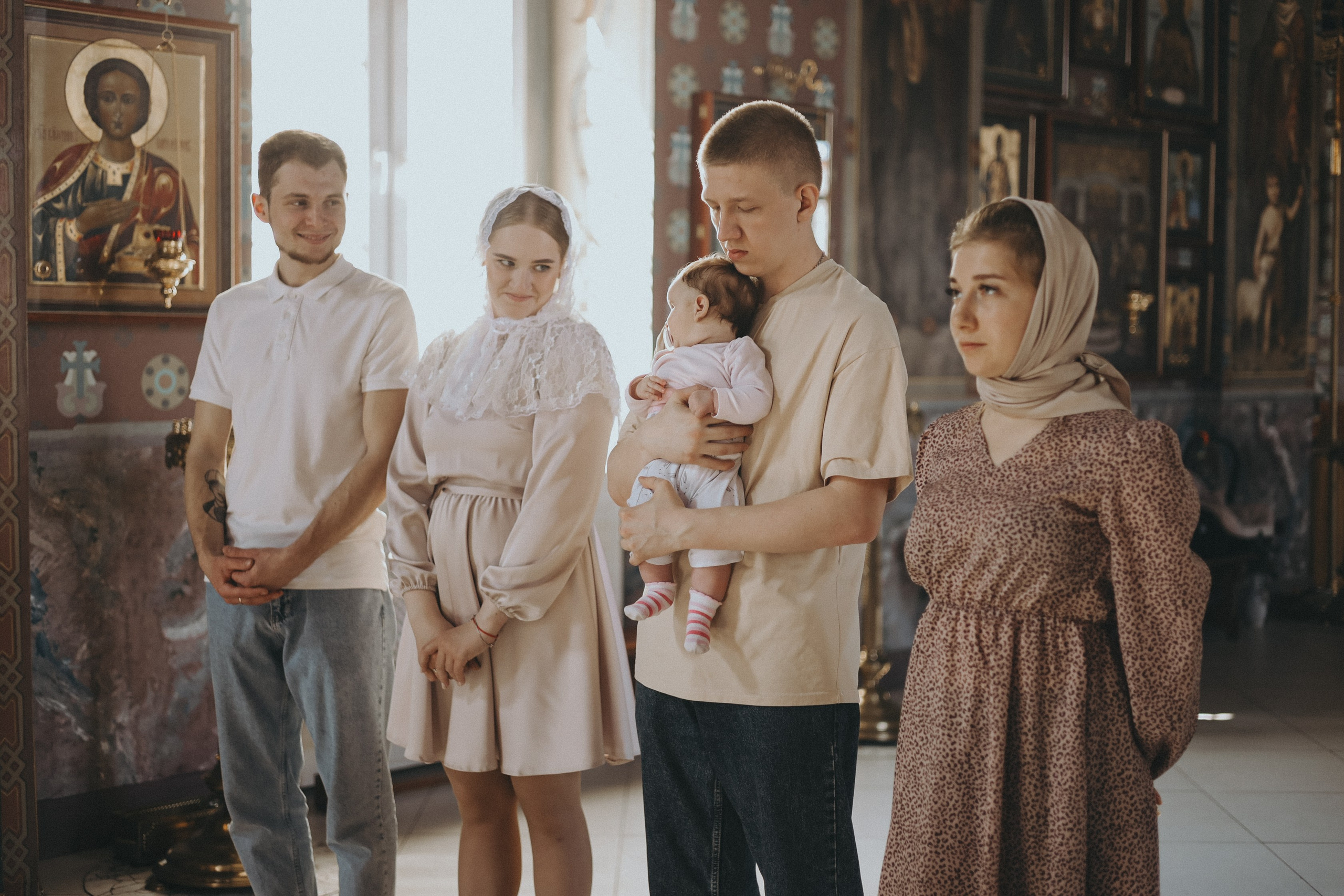 Крещение Агаты. Фотограф Мария Лаенко