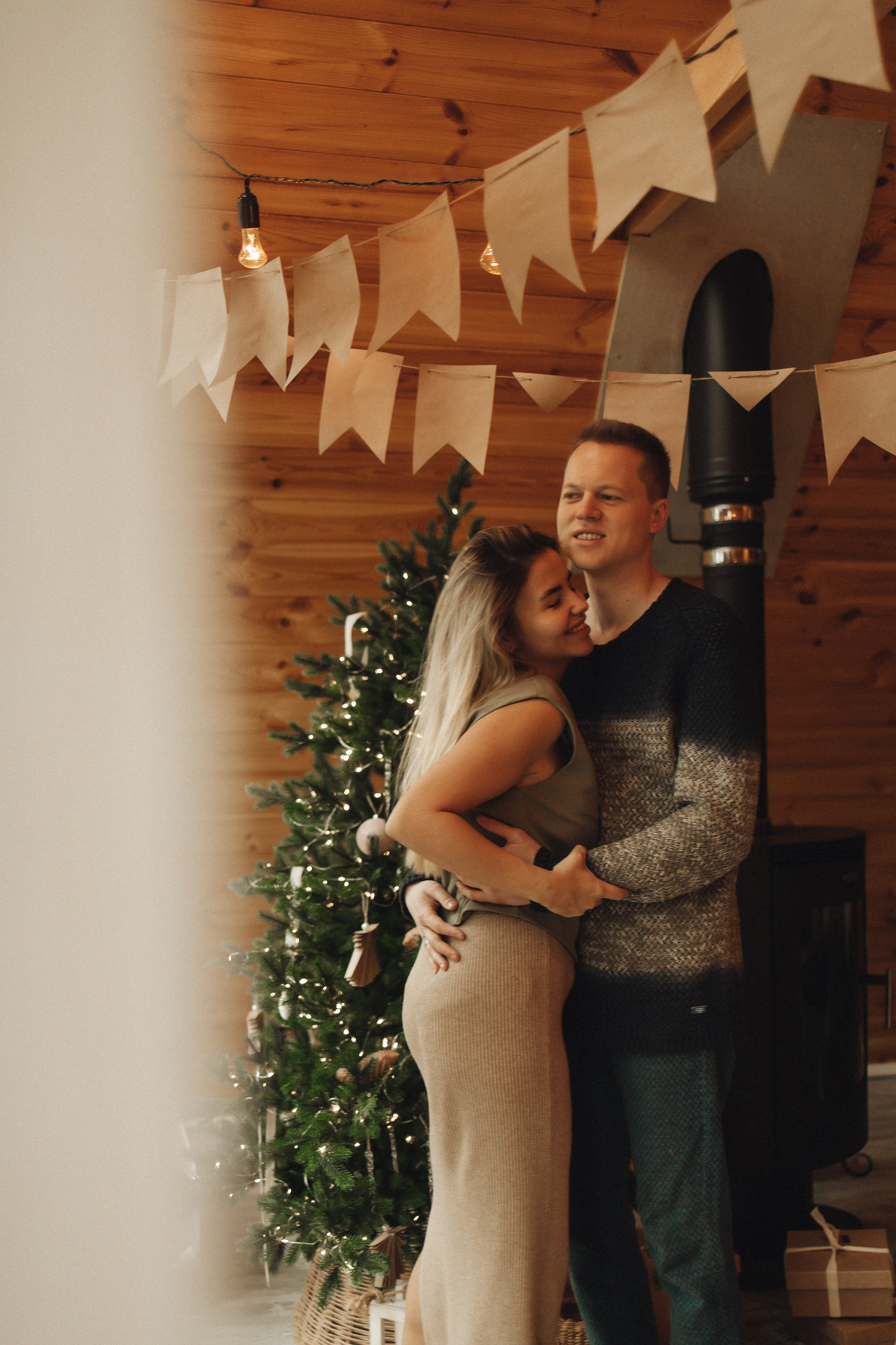 Новогодняя история в домике. Семейный и детский фотограф, таганрог, ростов-на-дону