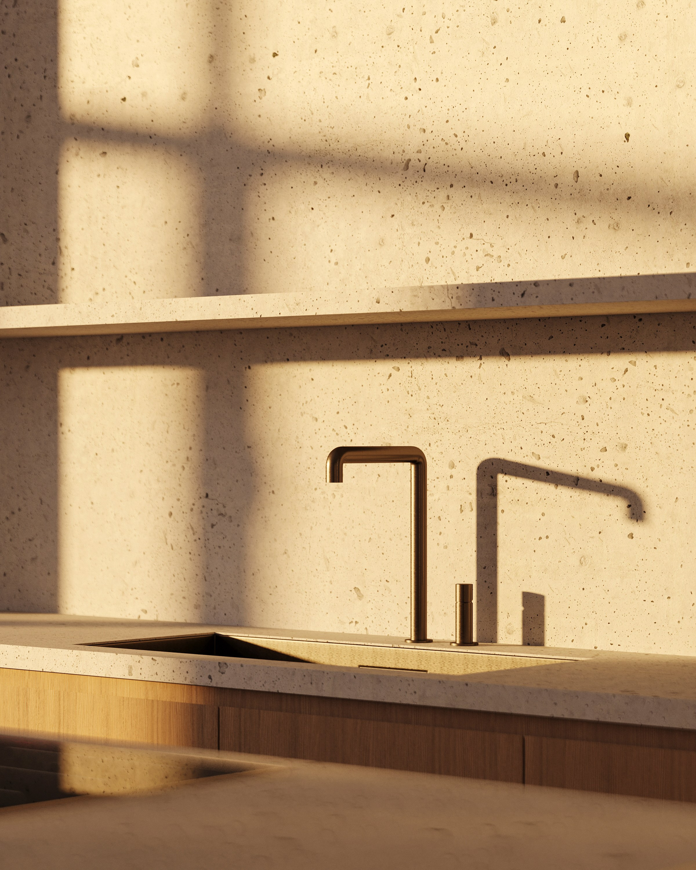 URBAN RETREAT | ANNE KIREEVA DESIGN. Interior Visualization by Valerie Stetyukevich