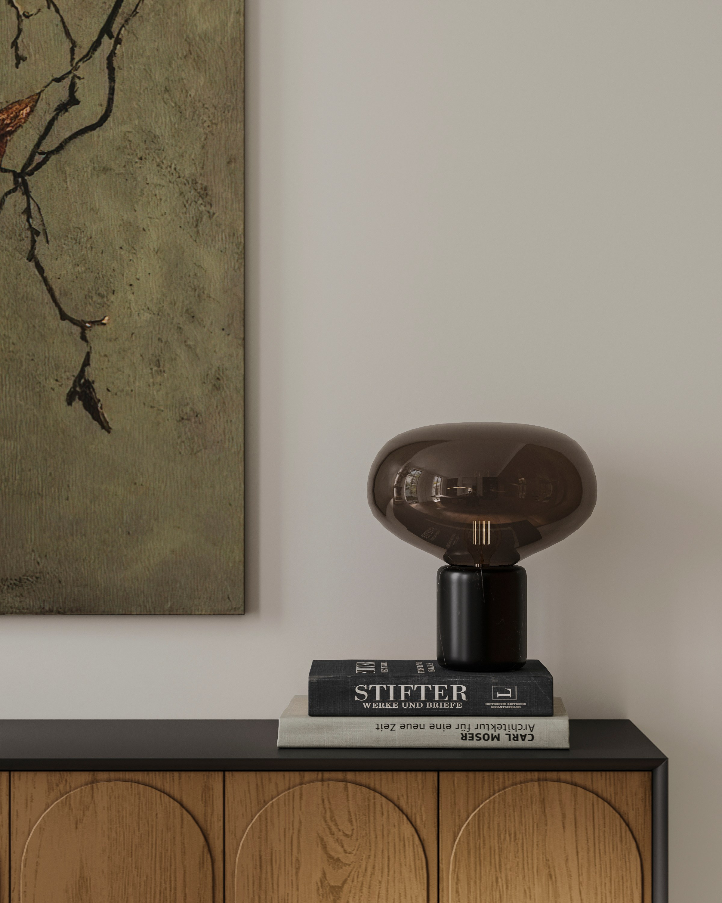 SERENE SPACE | DESIGNER ANNE KIREEVA. Interior Visualization by Valerie Stetyukevich