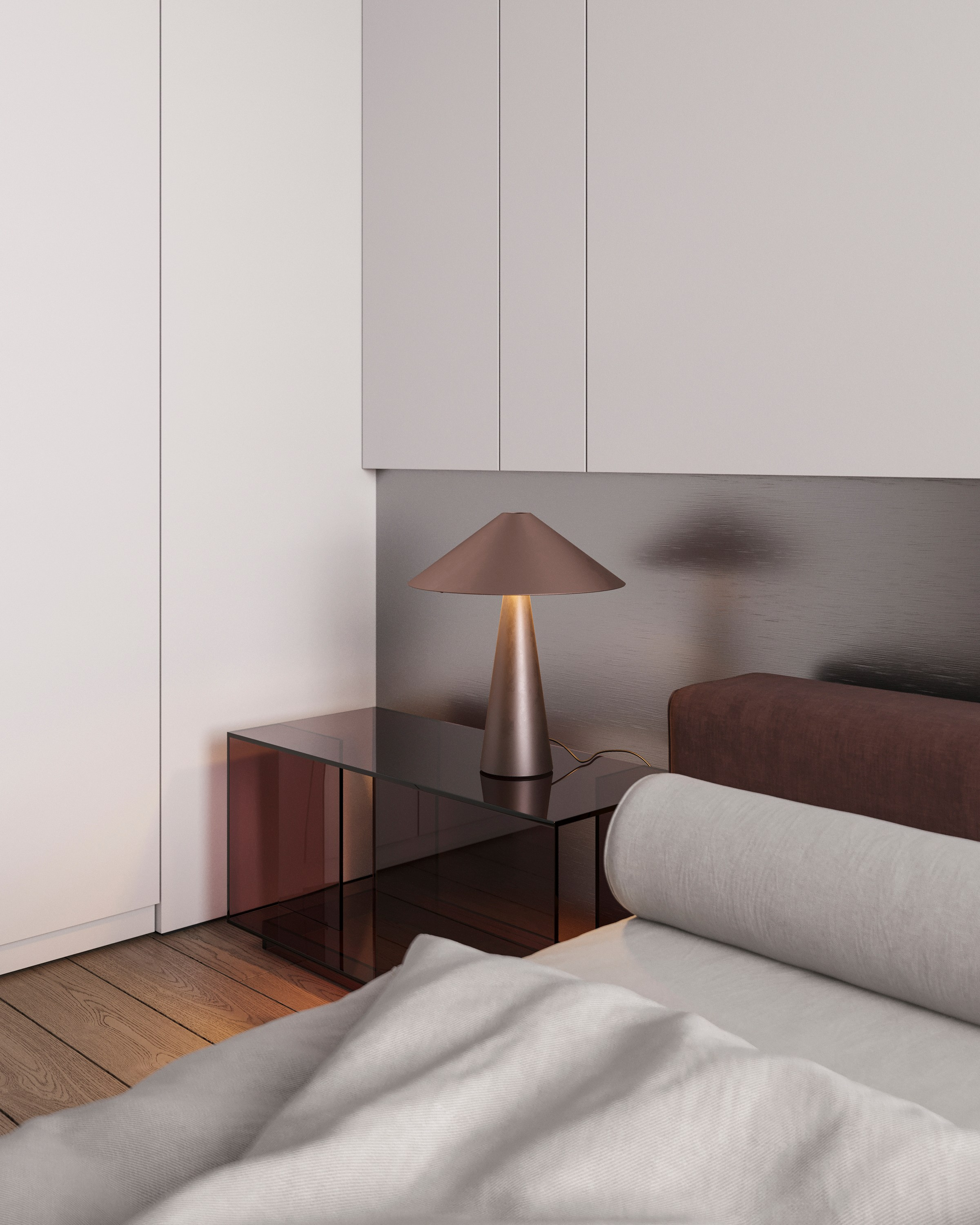 B&W AESTHETIC | DESIGNER ANNE KIREEVA. Interior Visualization by Valerie Stetyukevich