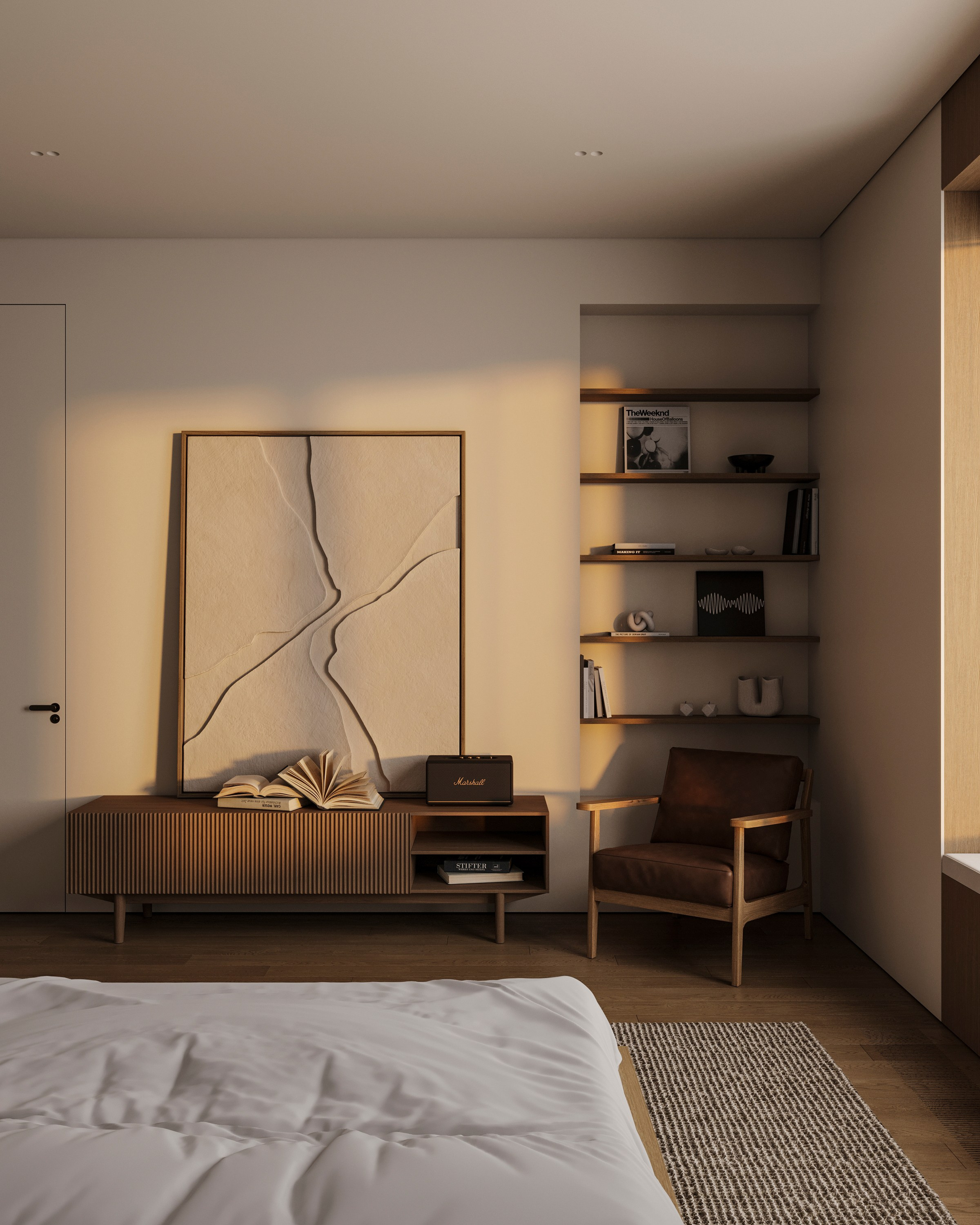 JAPANDI HAVEN | CONCEPTUAL PROJECT. Interior Visualization by Valerie Stetyukevich