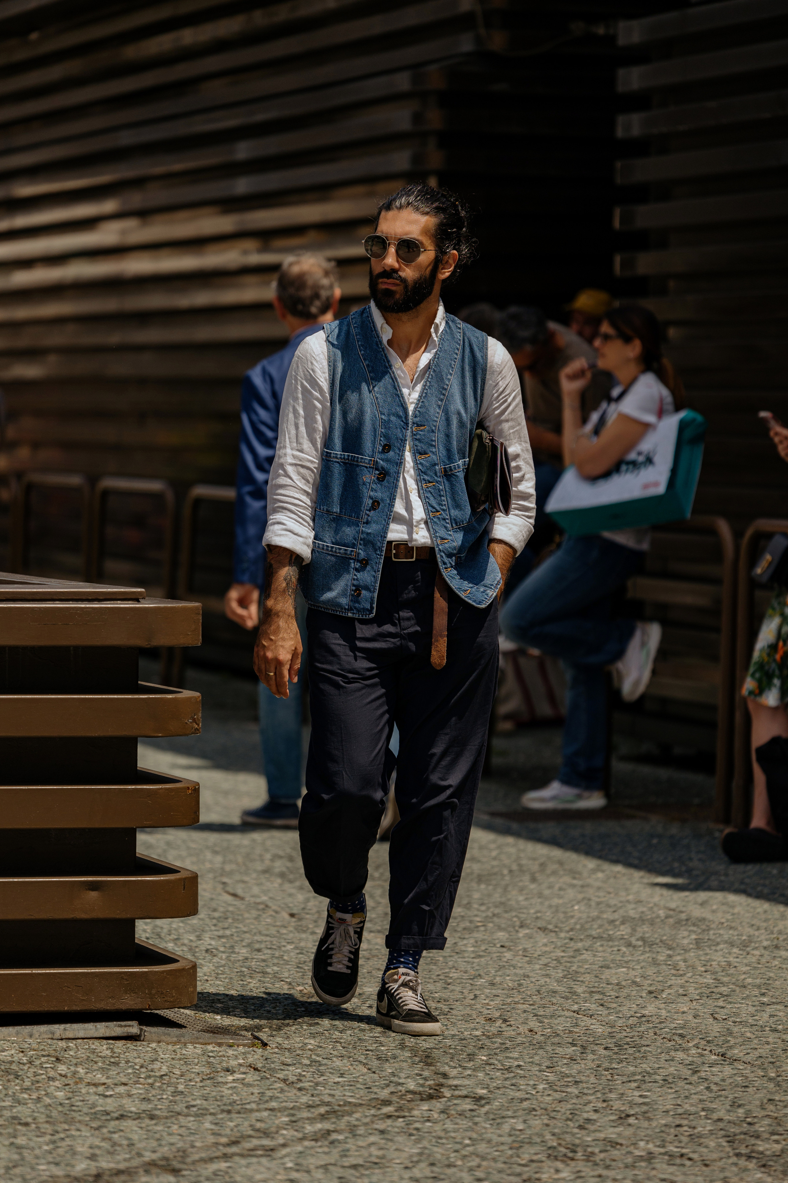 PITTI UOMO 104. Photographer in Milan Ivan Goncharov