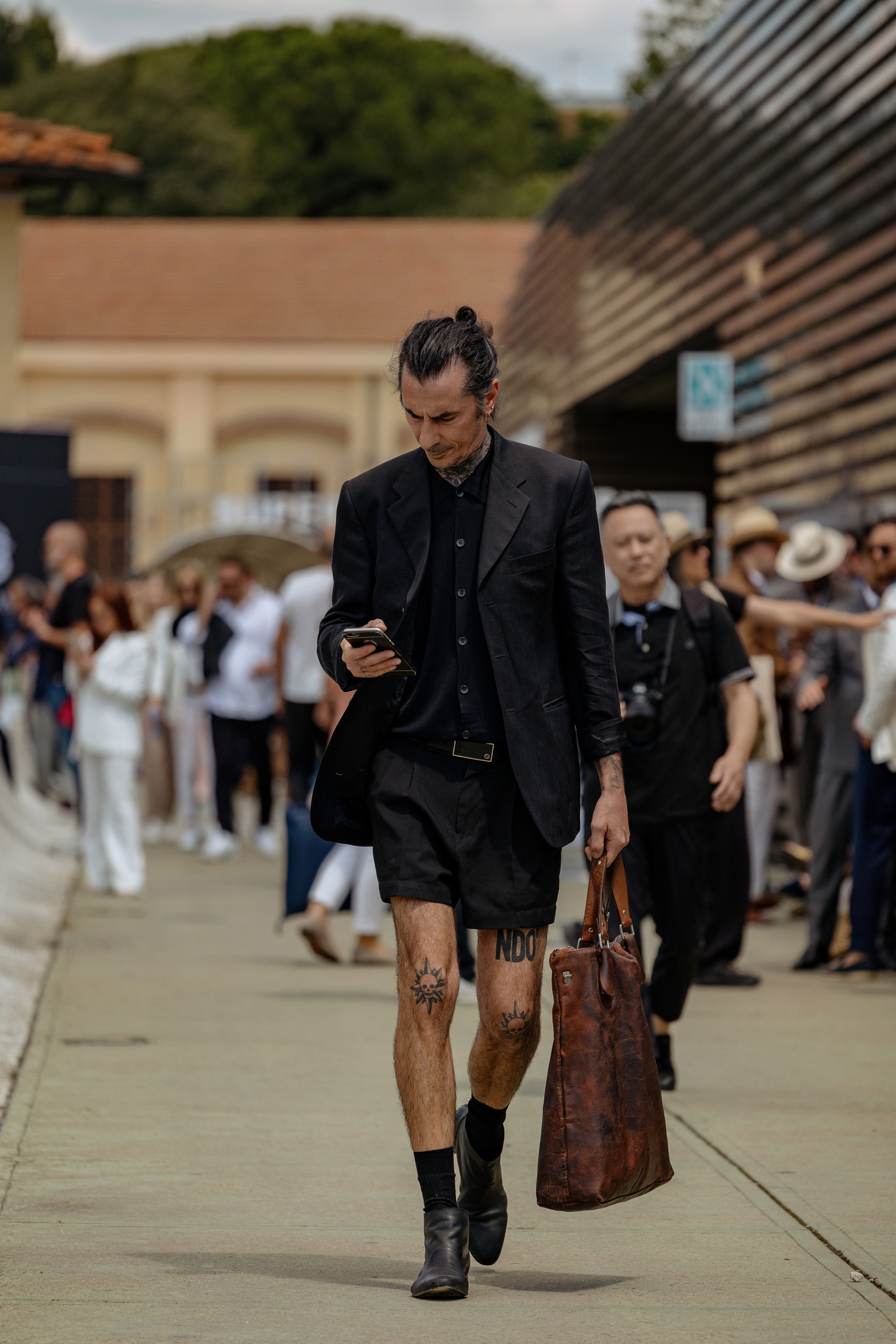 PITTI UOMO 104. Photographer in Milan Ivan Goncharov