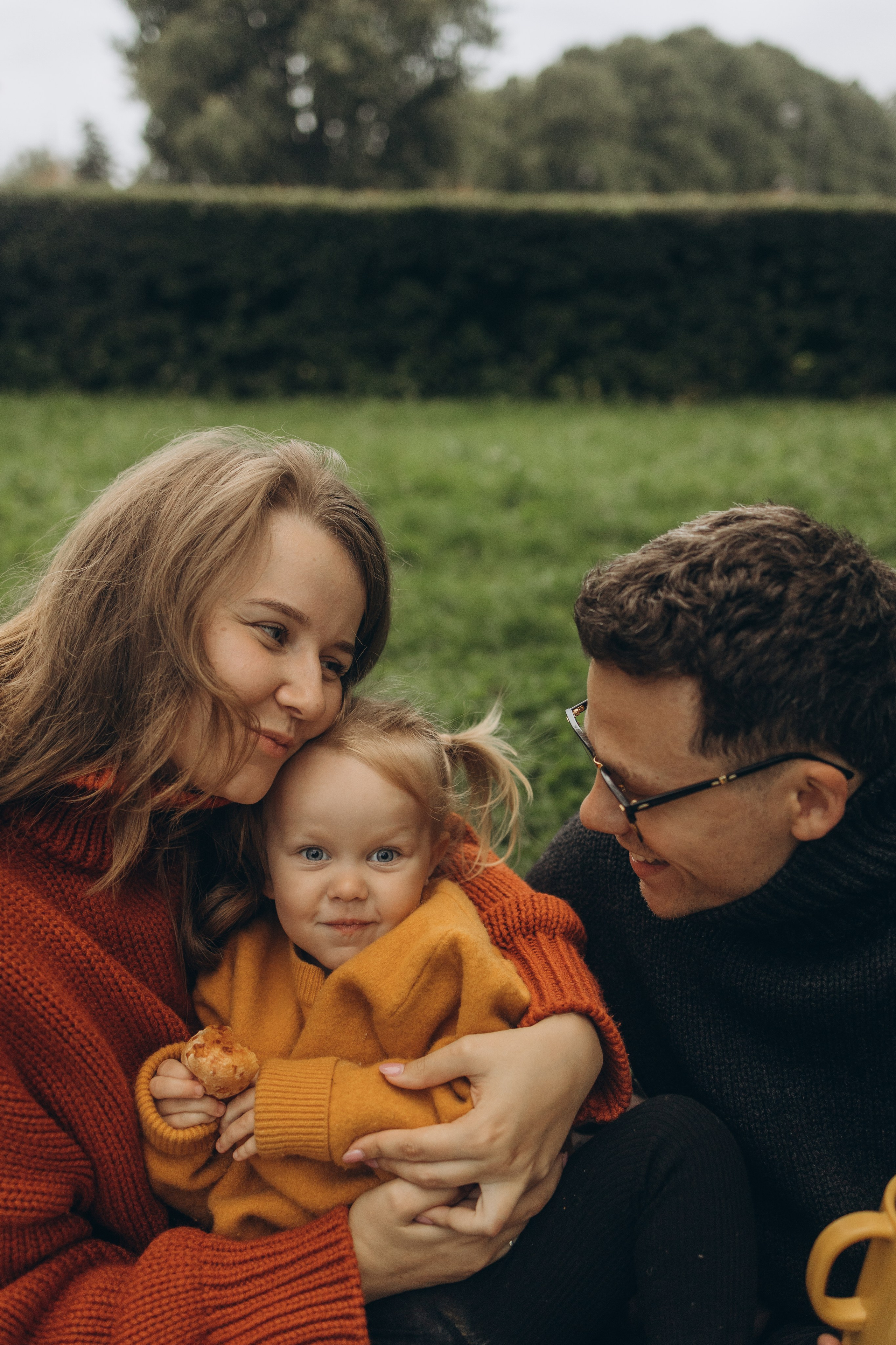 Мария, Олег и Серафима. Семейный фотограф в Москве Виктория Ястребинская