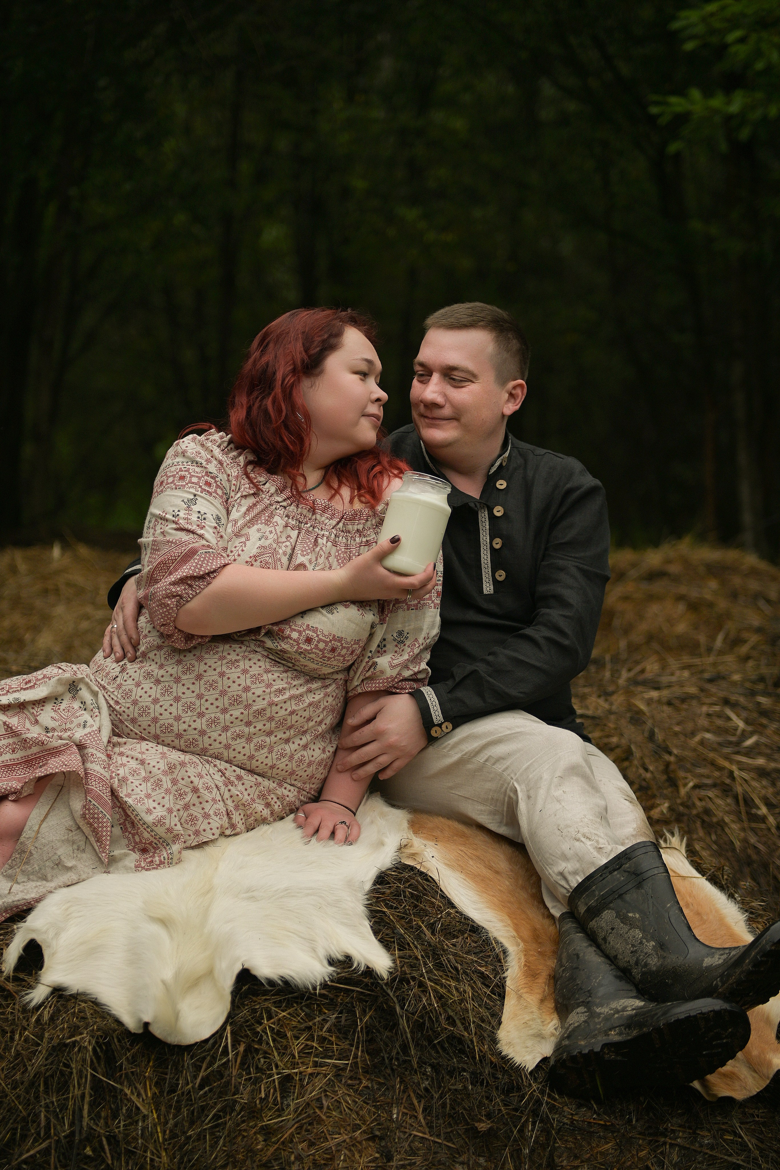 Льняная свадьба. Творческий фотограф Вологда