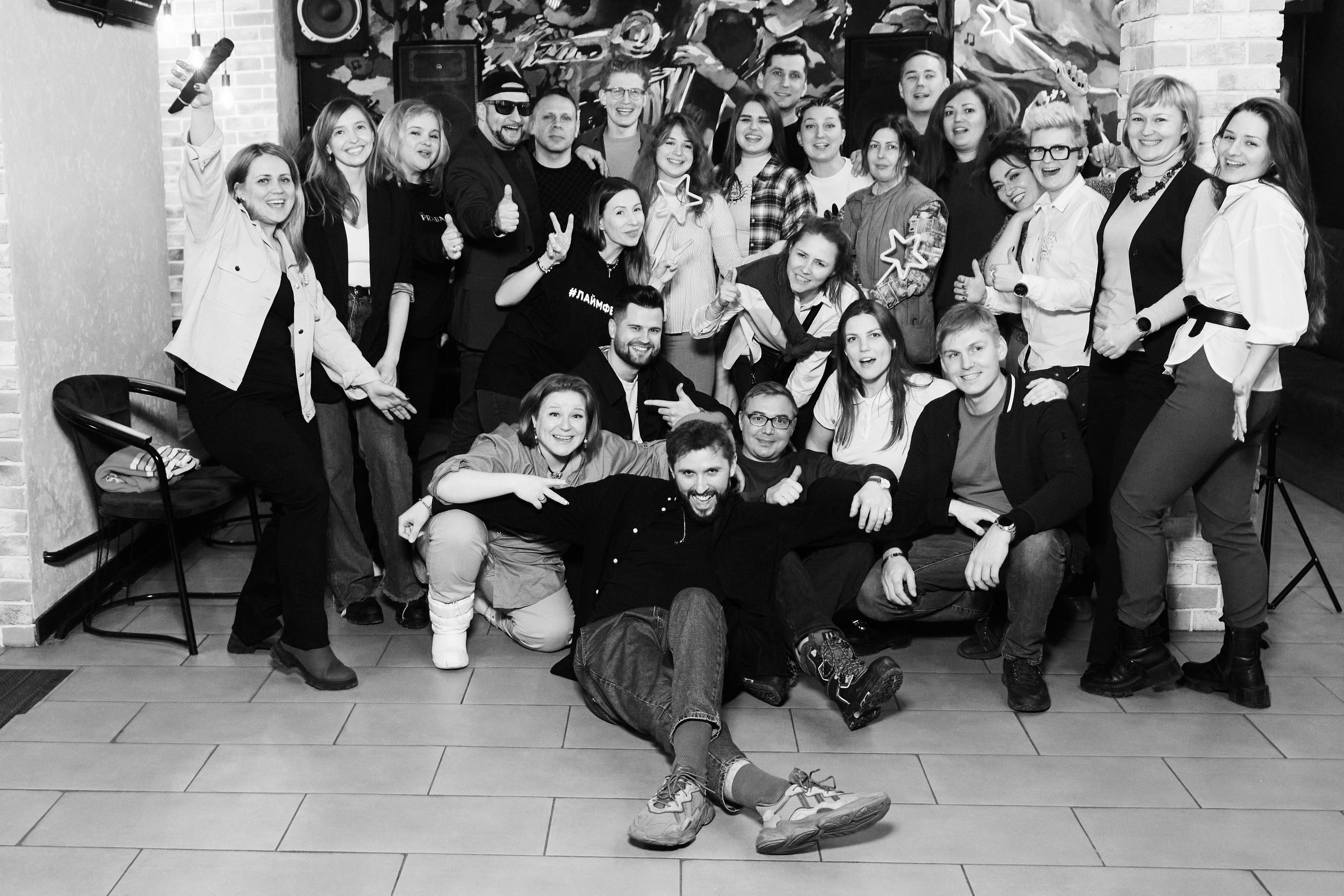 Импровизация у Палыча. Фоторепортаж без цвета. Только эмоции. КонТайм: профессиональная съемка для организаций