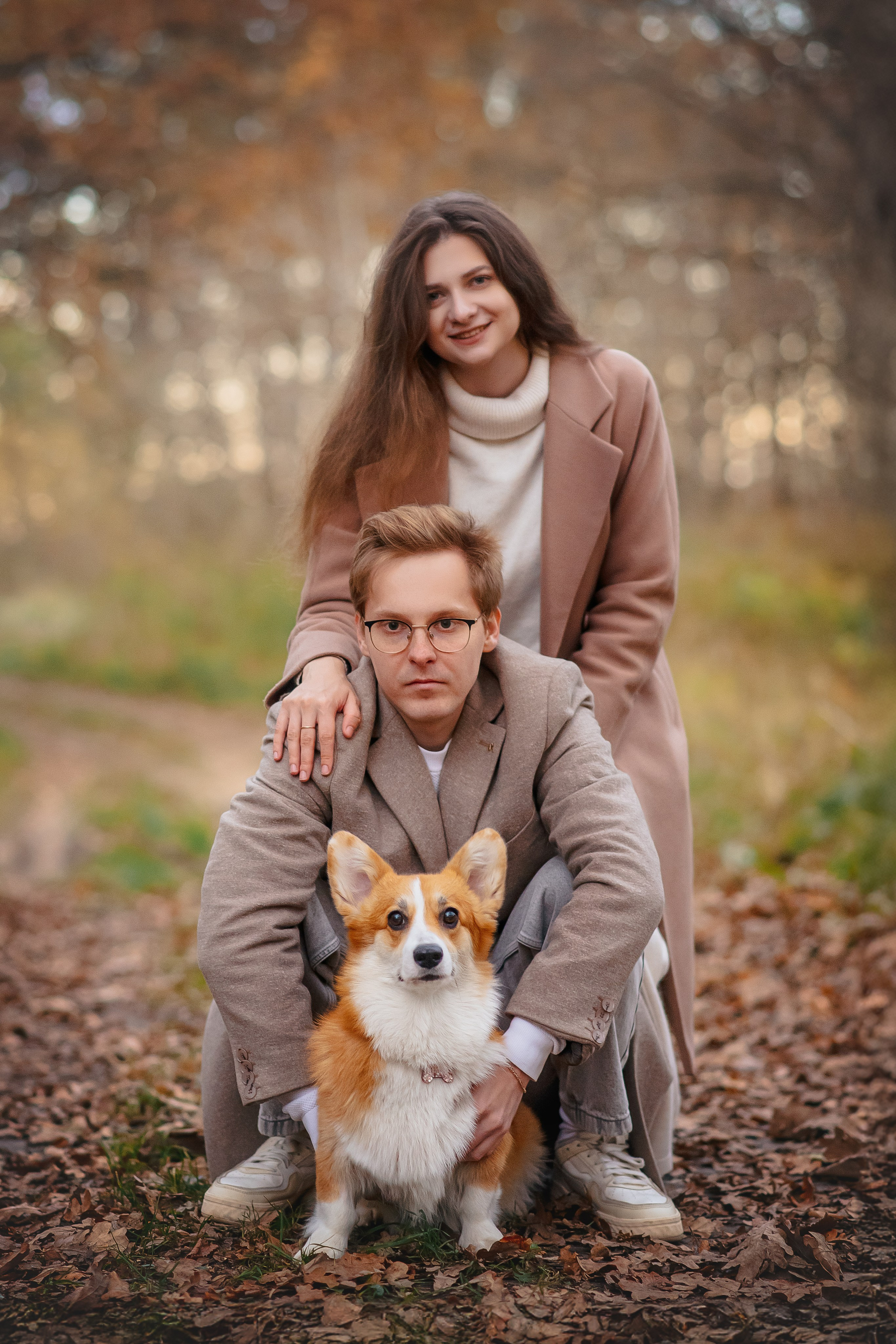 Максим, Аня и Челси — 19.10.2024. Фотограф — Анималист | Анна Абрамова