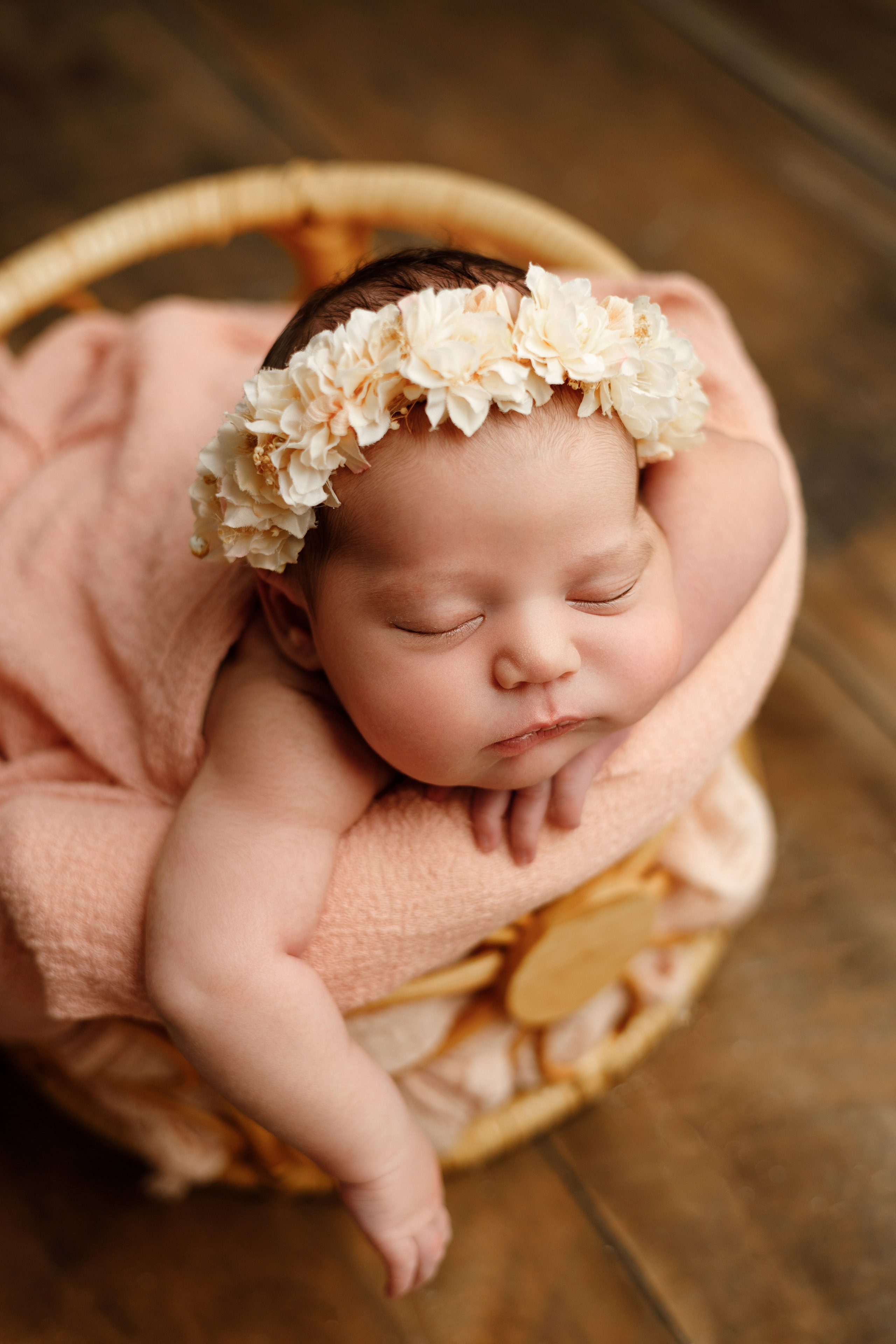 Новорожденные. Алена. Профессиональная детская и семейная фотостудия в Краснодаре