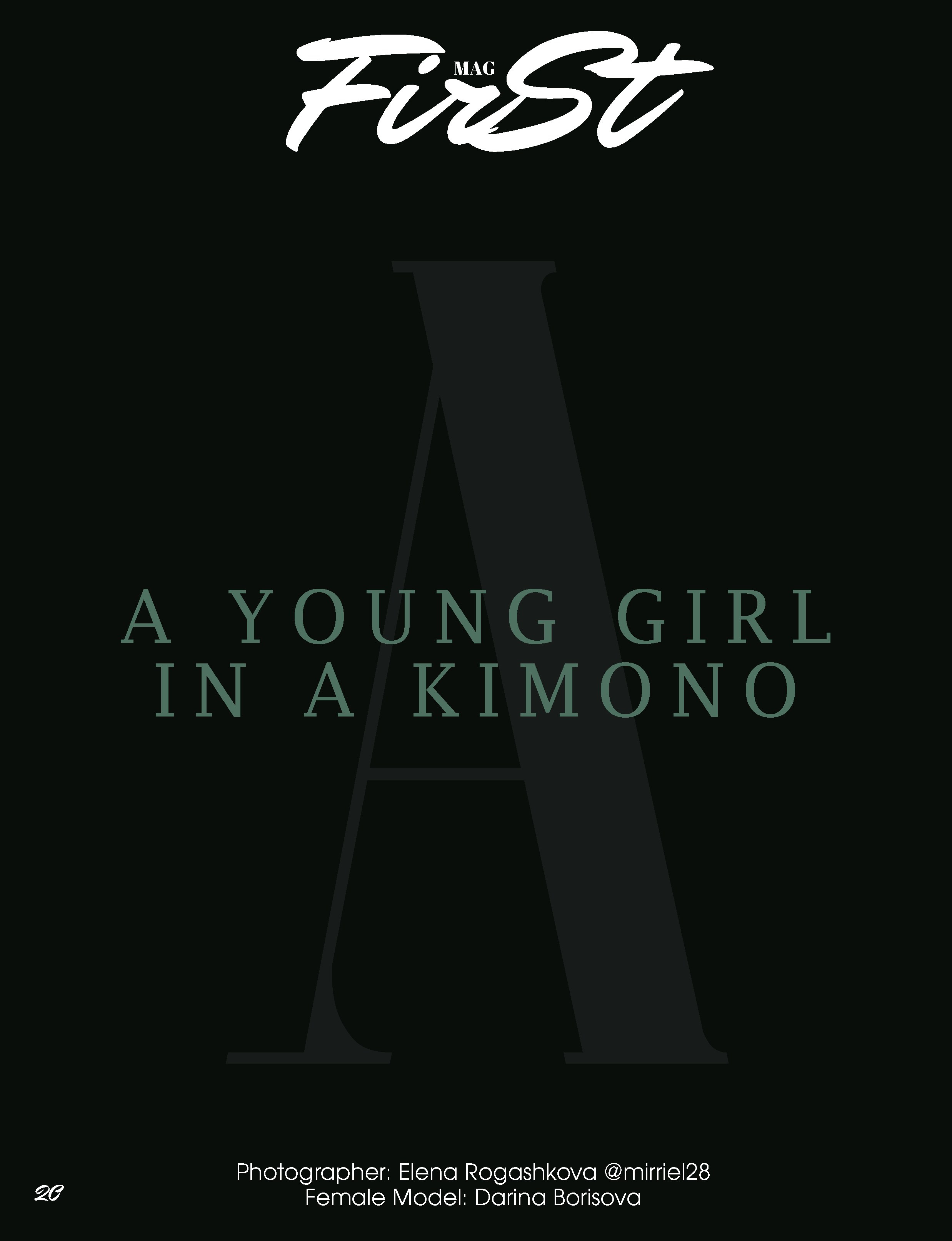 Публикации в журналах. Фотограф Елена Рогашкова