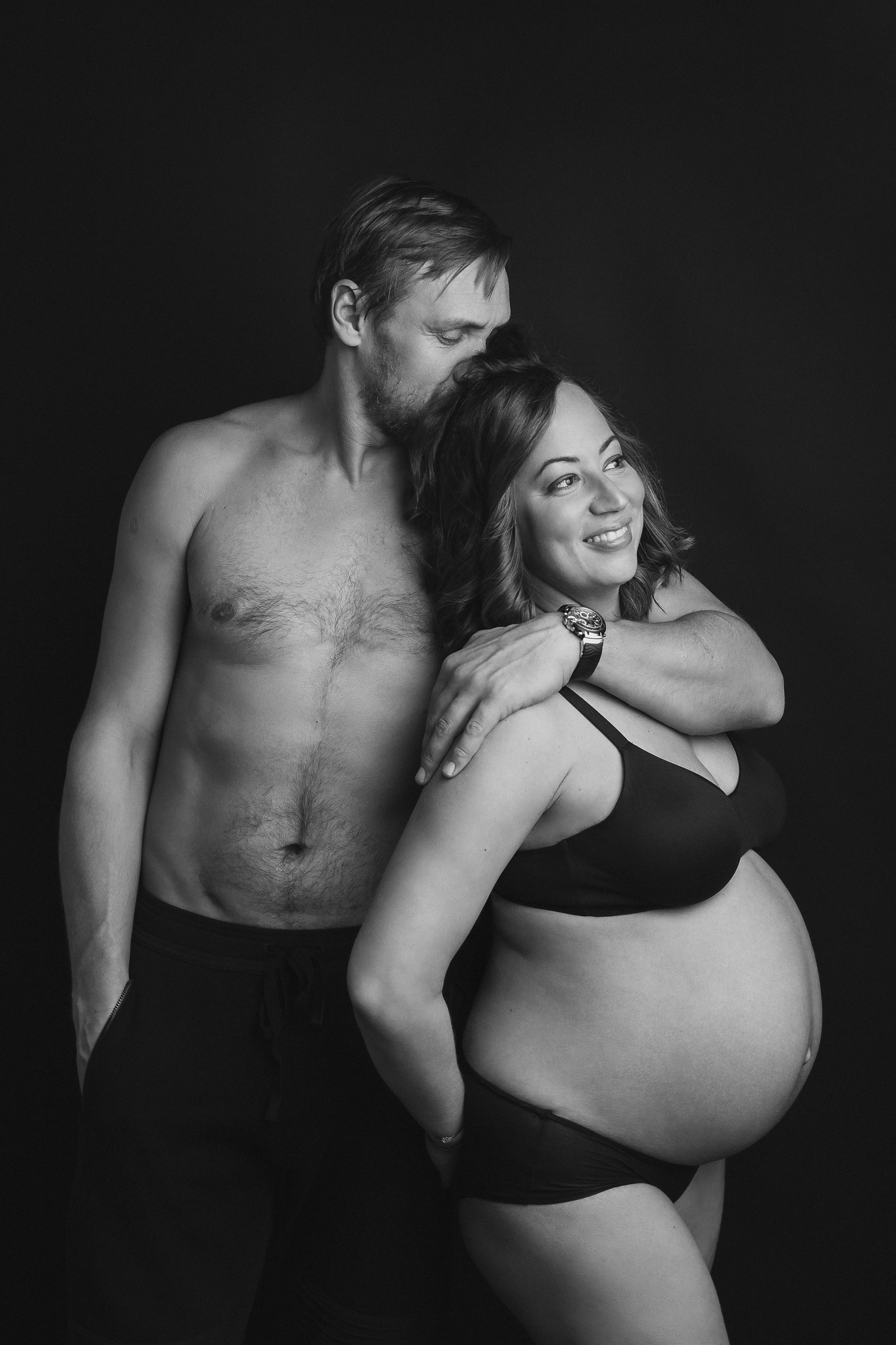 Черно-белые портреты. Семейный фотограф в Москве Евгения Соловьёва