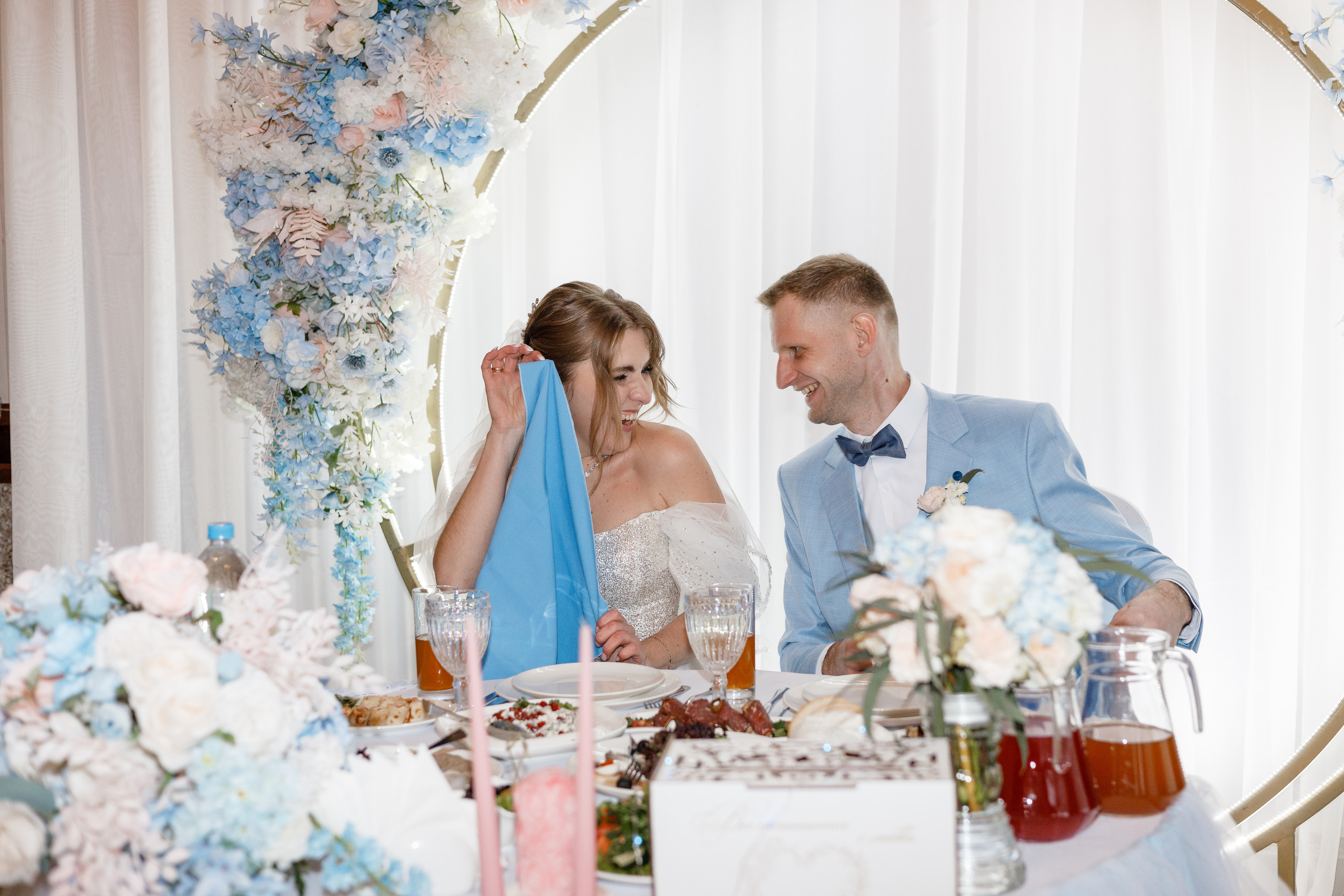 Свадьба в голубых тонах. Анонс для Алины и Дмитрия. Свадебный фотограф в Крыму и Севастополе Ольга Баскакова