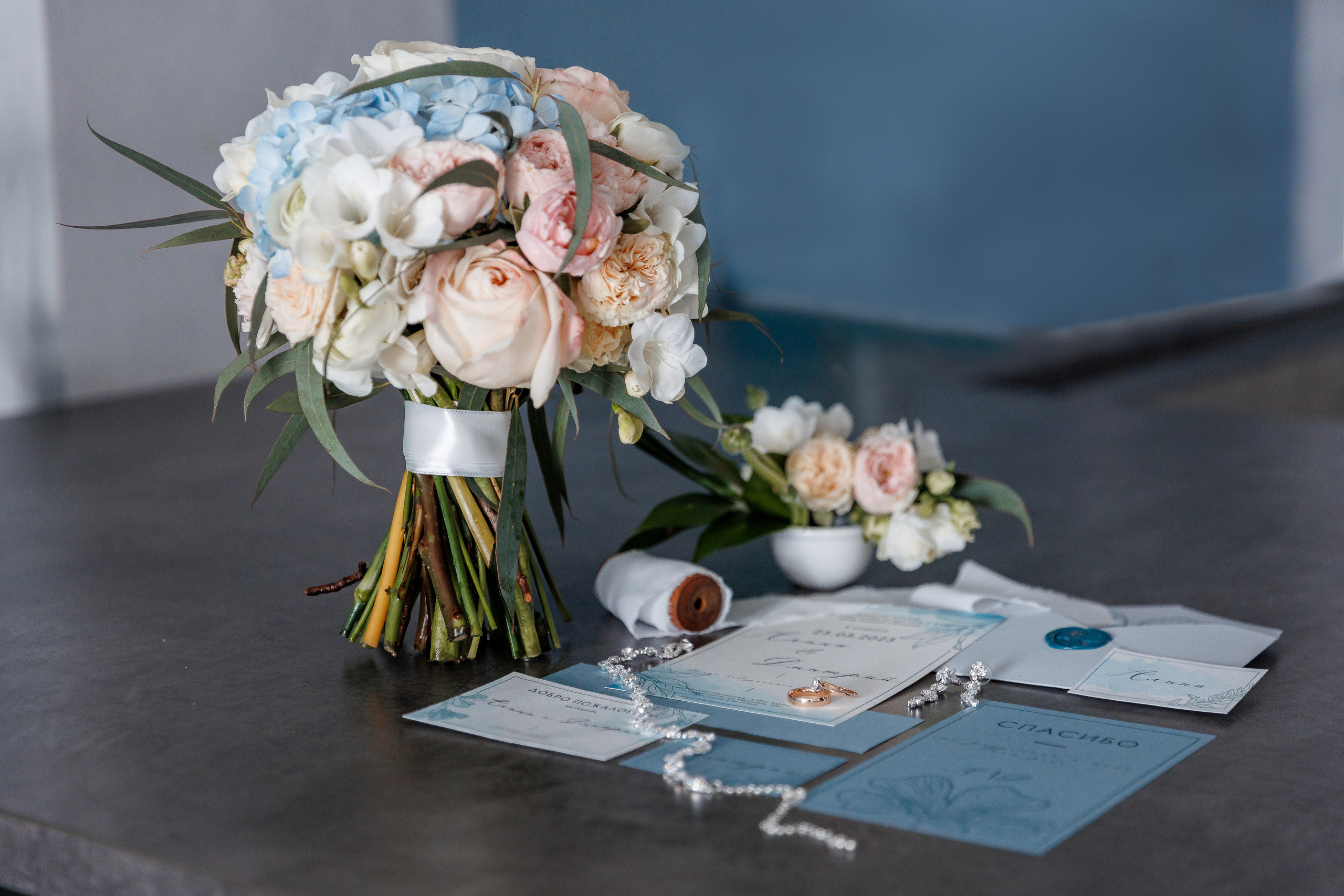 Свадьба в голубых тонах. Анонс для Алины и Дмитрия. Свадебный фотограф в Крыму и Севастополе Ольга Баскакова