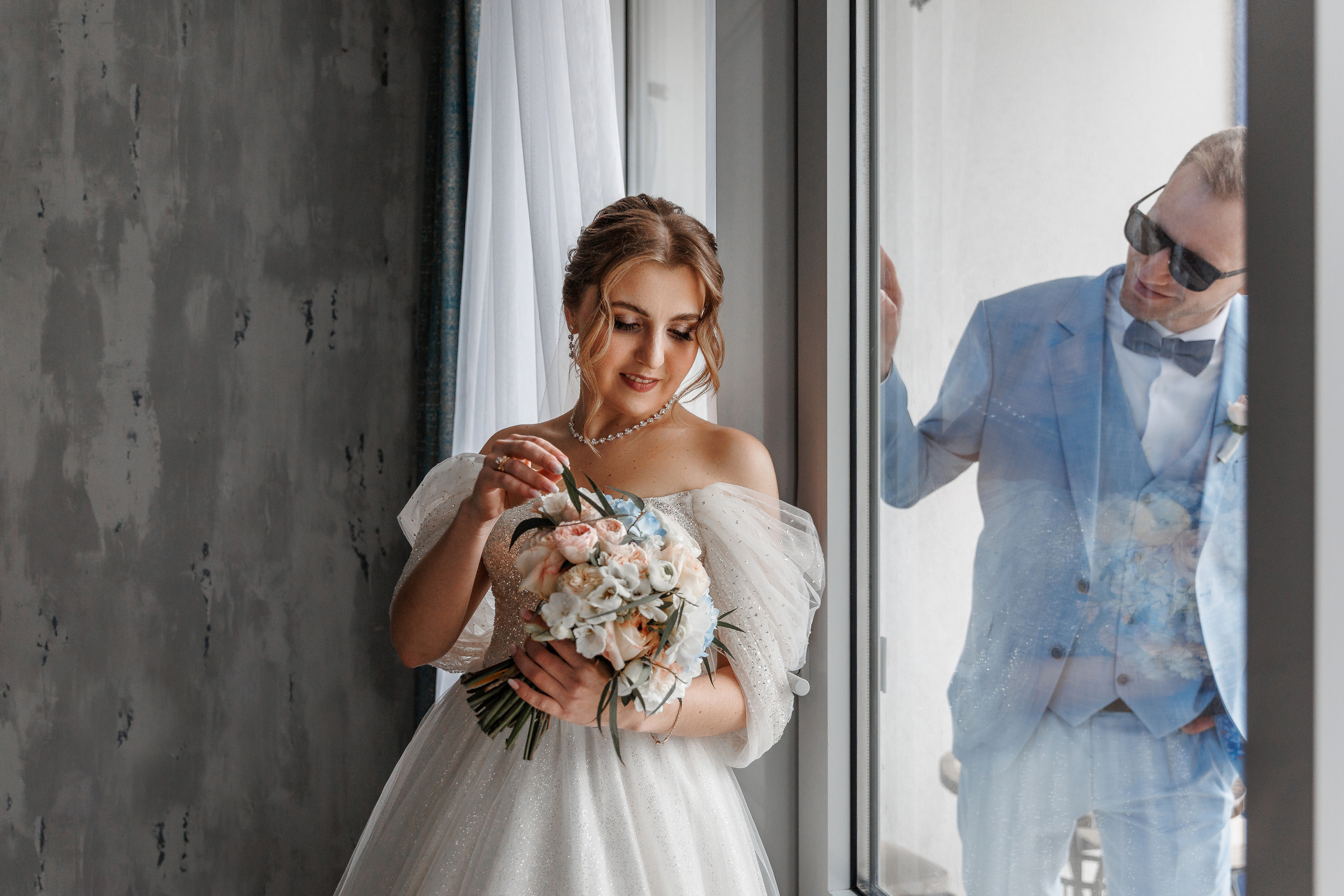 Свадьба в голубых тонах. Анонс для Алины и Дмитрия. Свадебный фотограф в Крыму и Севастополе Ольга Баскакова